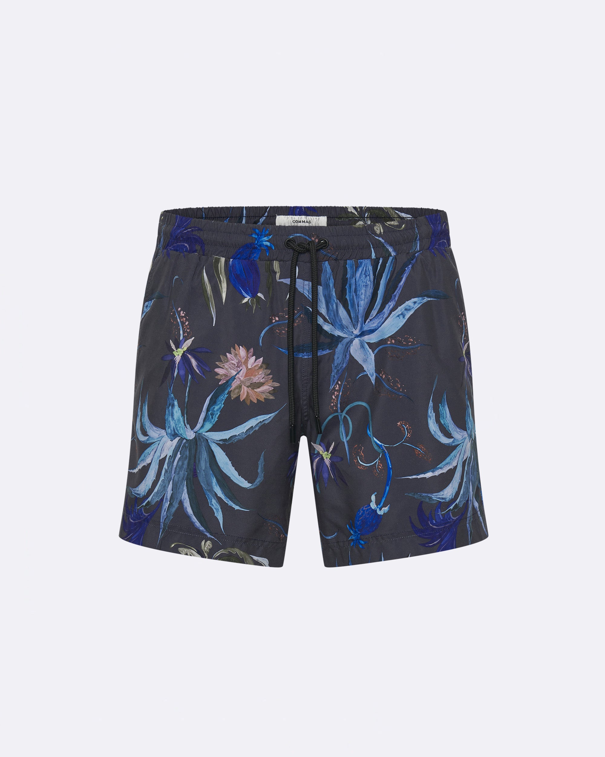 Agave Blue Classic Swim Short - COMMAS