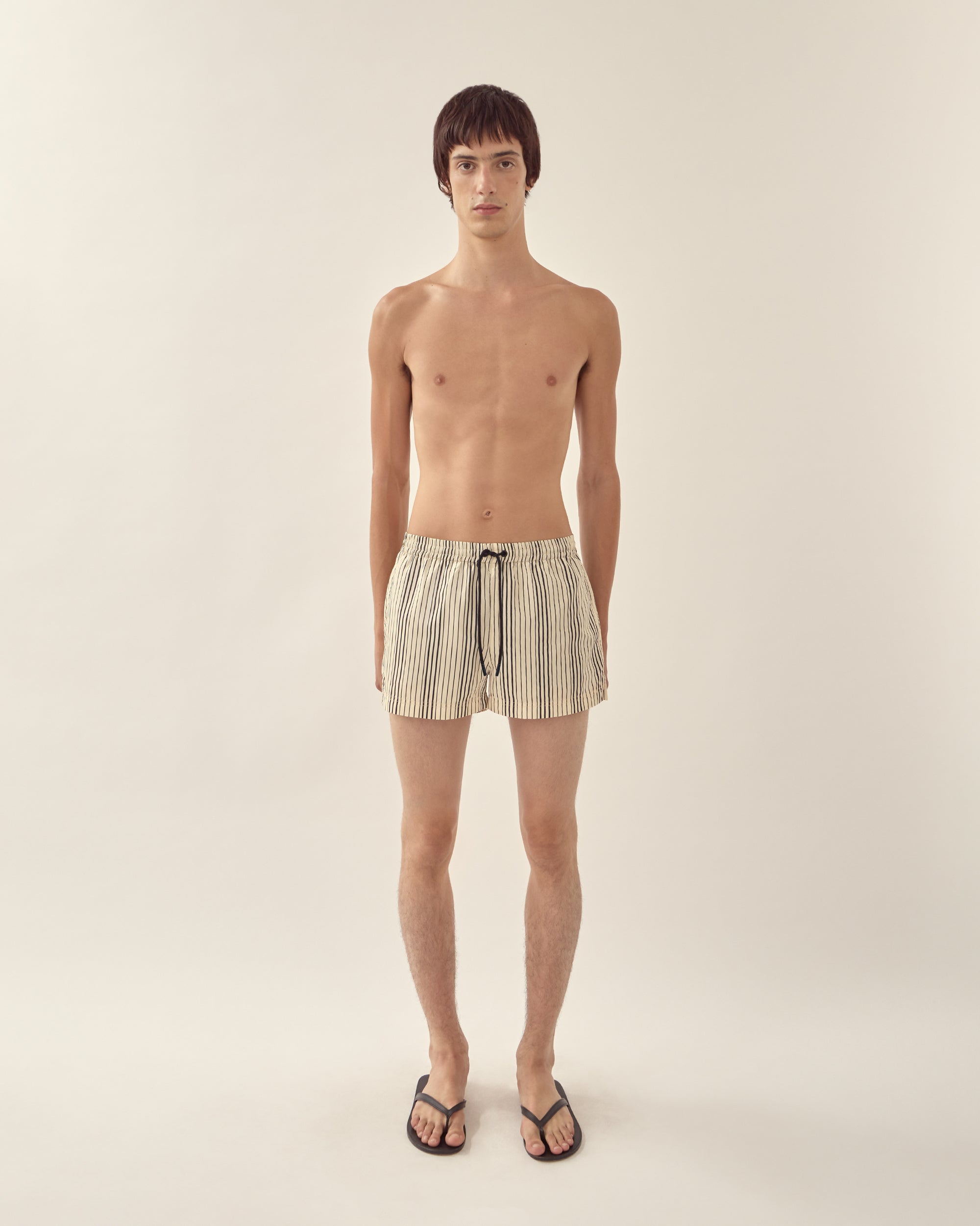 Striped Short Swim Short