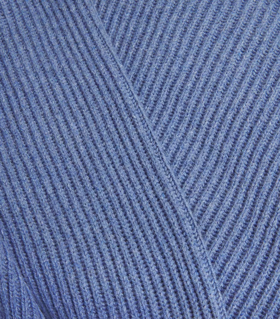 Fisherman Rib Crewneck Sweater