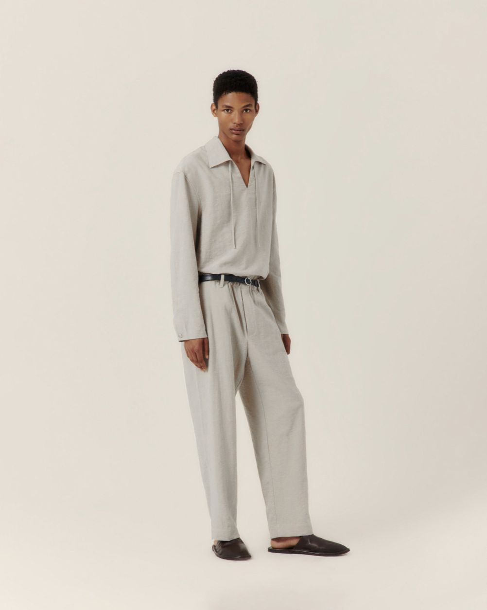 Resort Trouser Beige - COMMAS