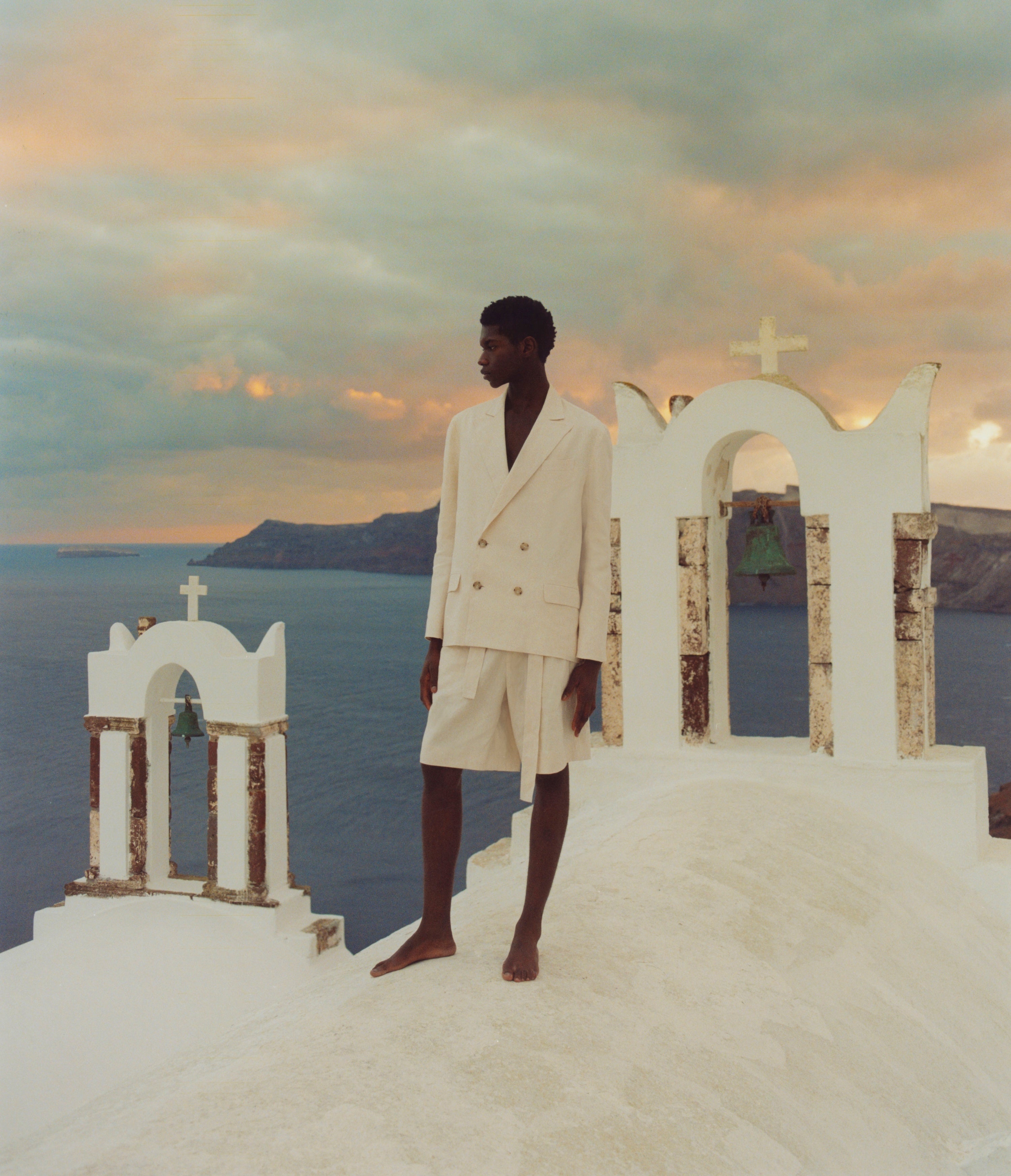 Classic Tailored Shorts Cream