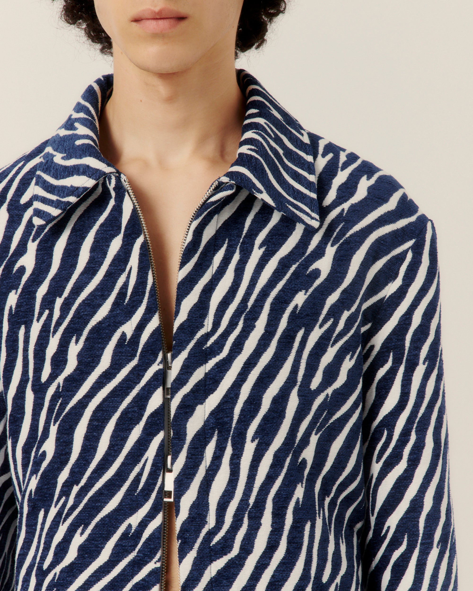 Sea Storm Jacquard Jacket