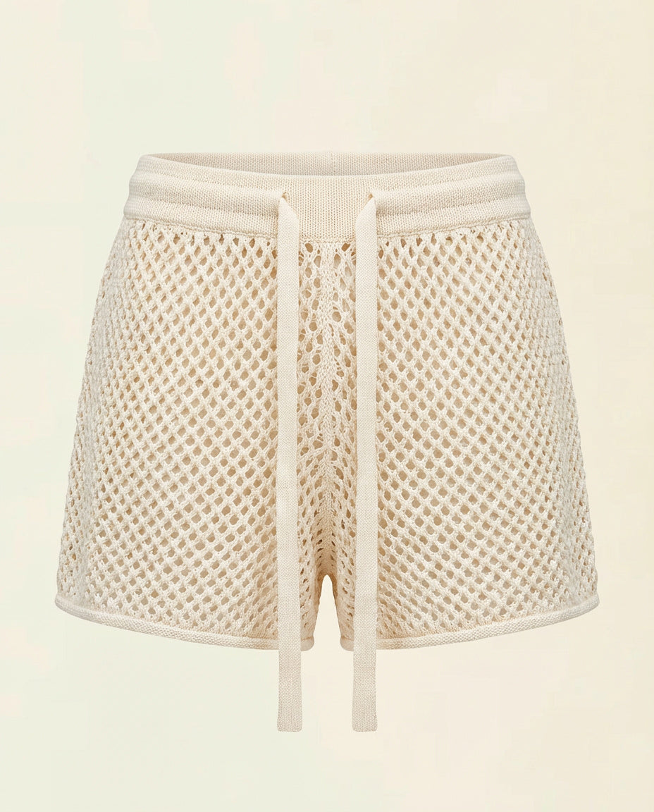 Off-White Open Knit Short - COMMAS