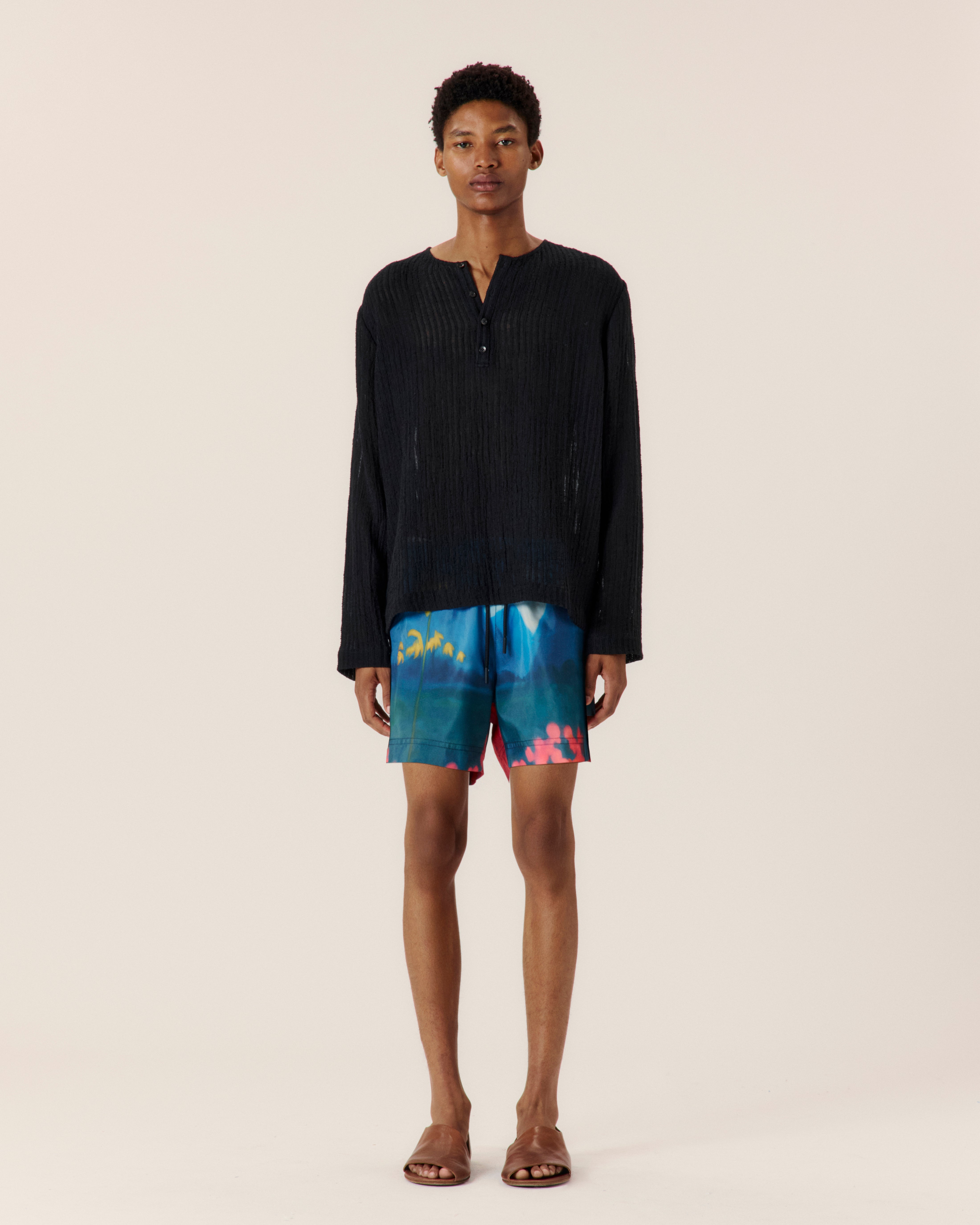 Midnight Horizon Classic Swim Short