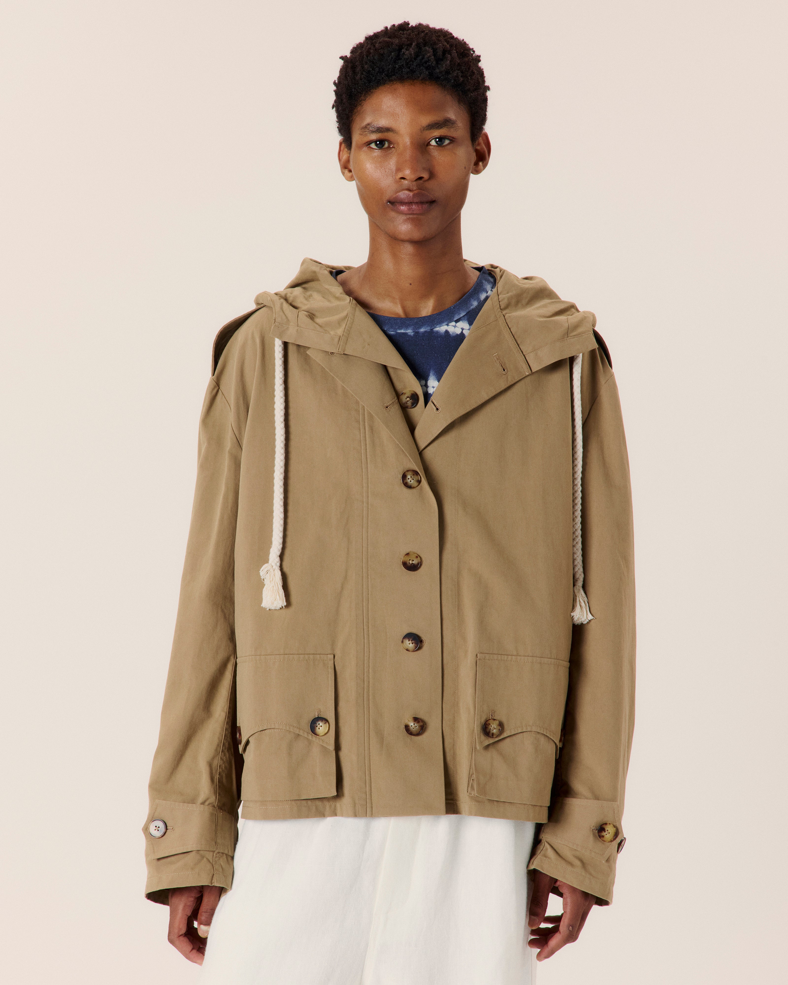 Hooded Blouson - COMMAS