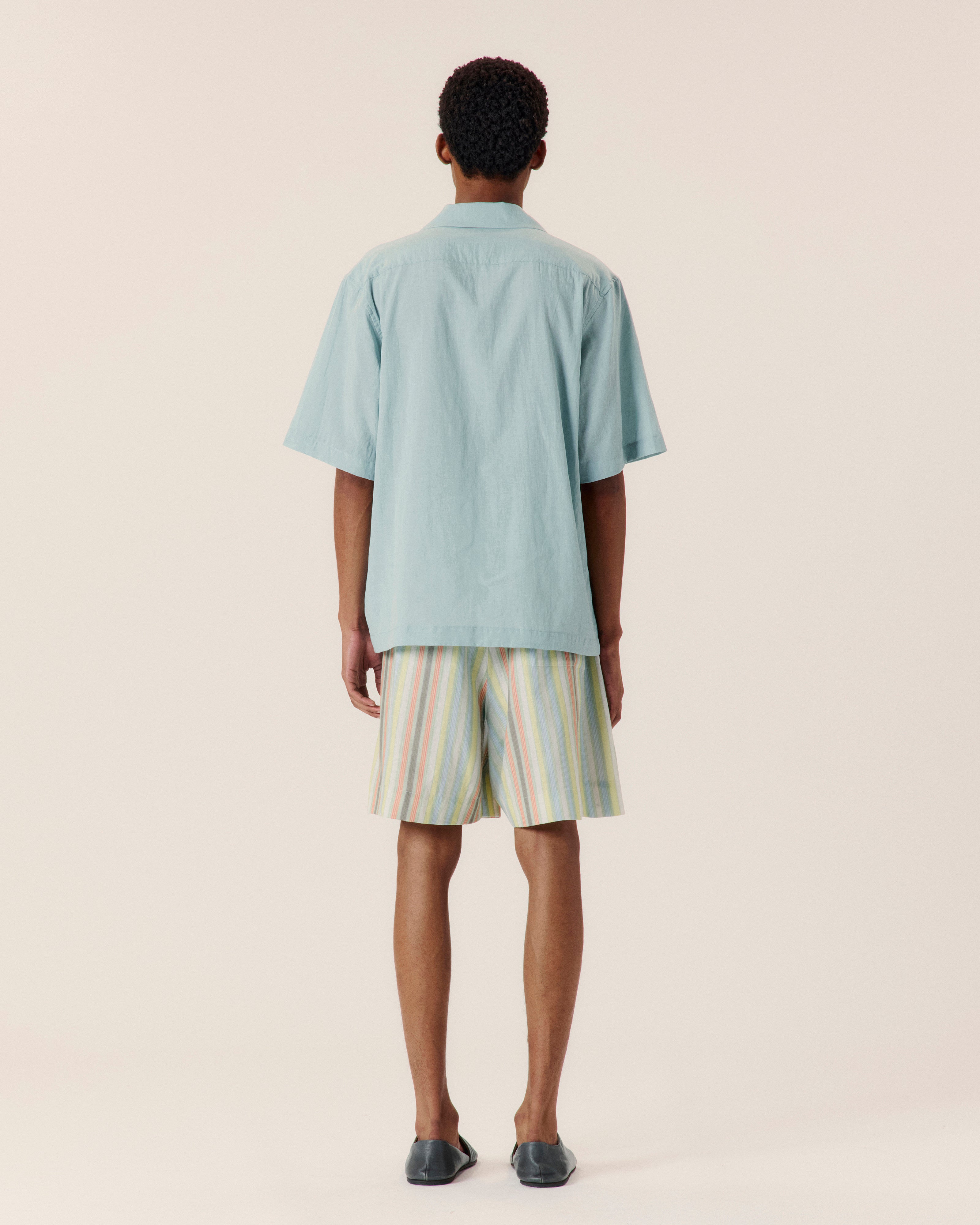 Island Embroidery Bowling Shirt - COMMAS