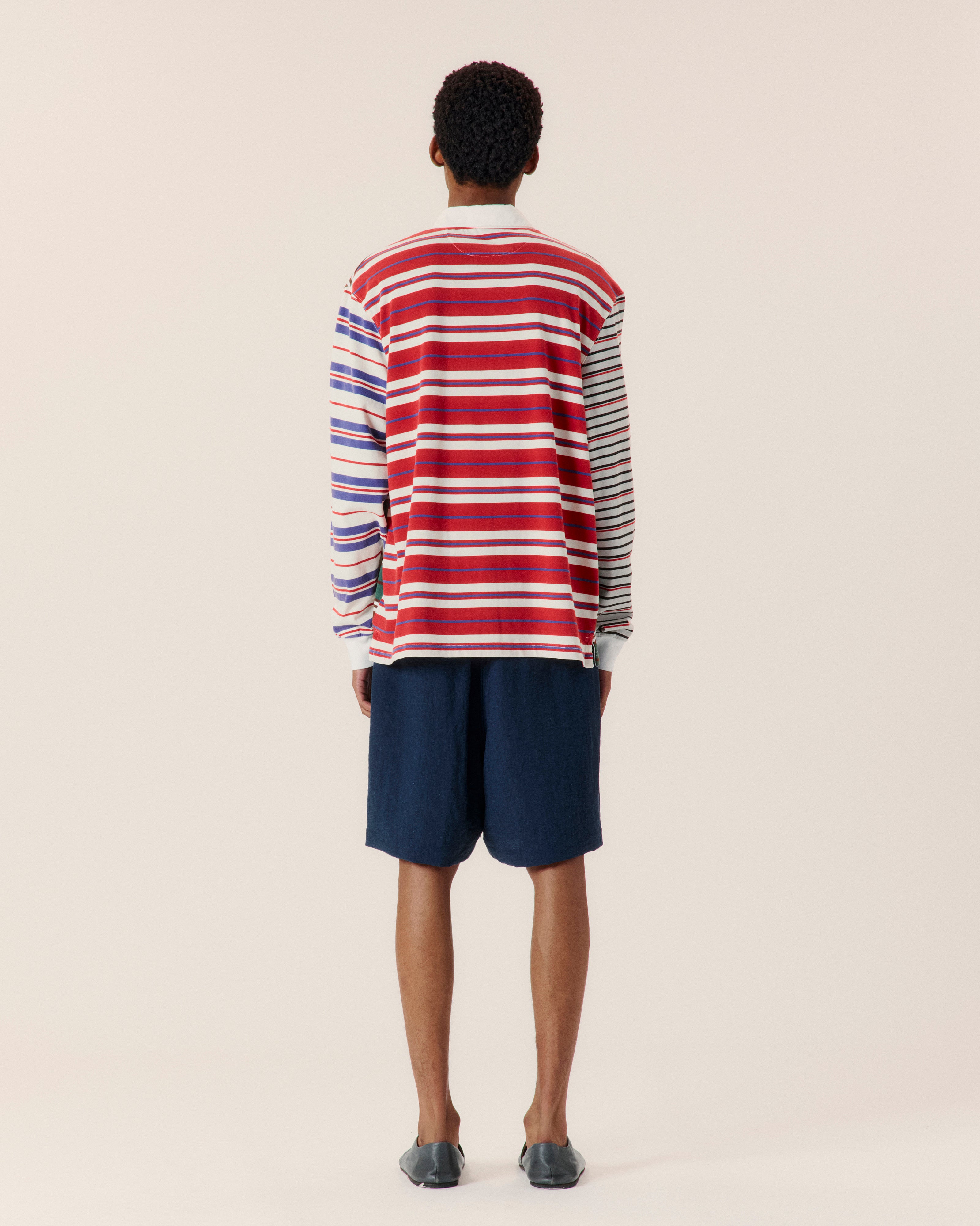 Embroidered Rugby Polo - COMMAS