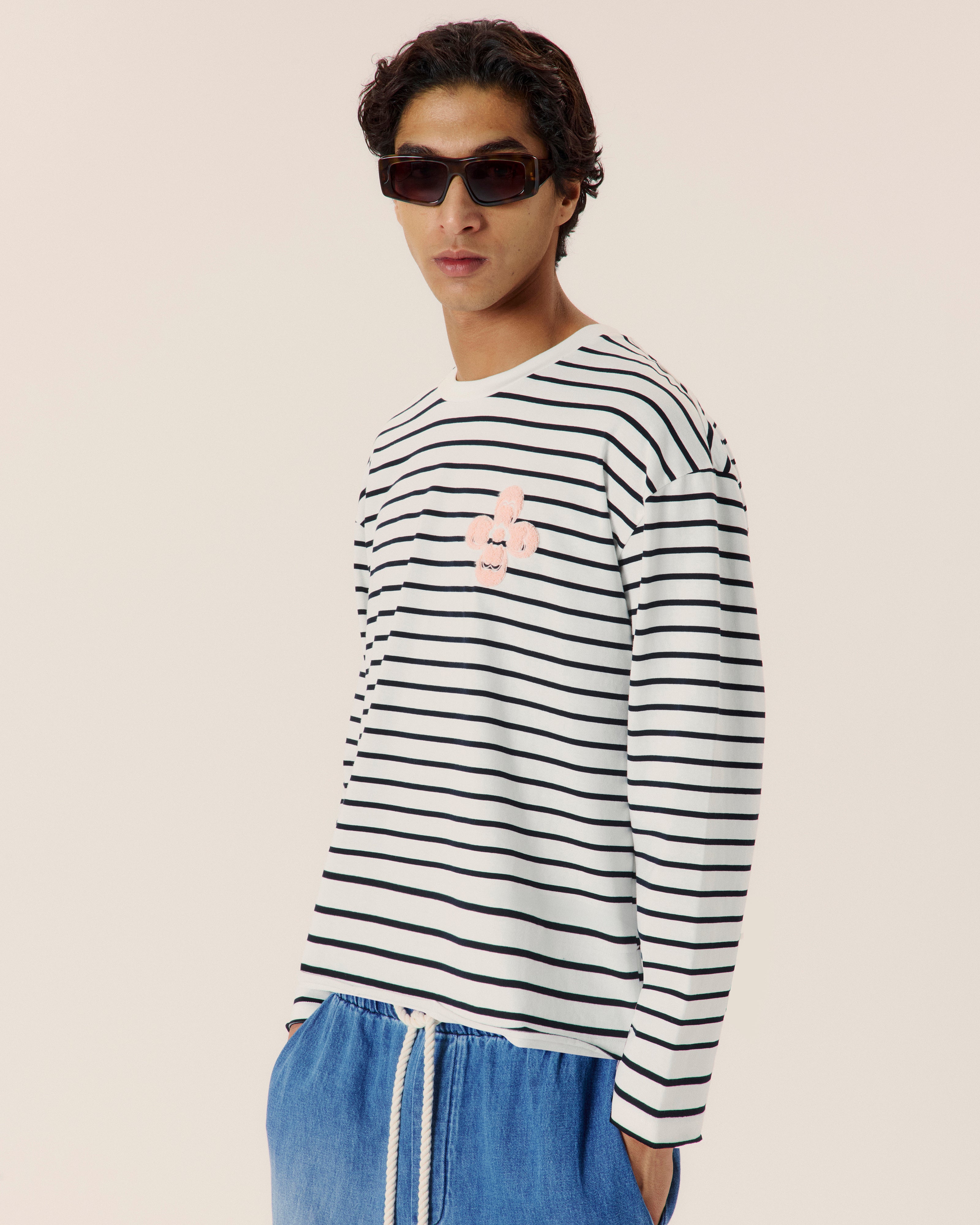 Cotton Hemp Denim Trouser - COMMAS