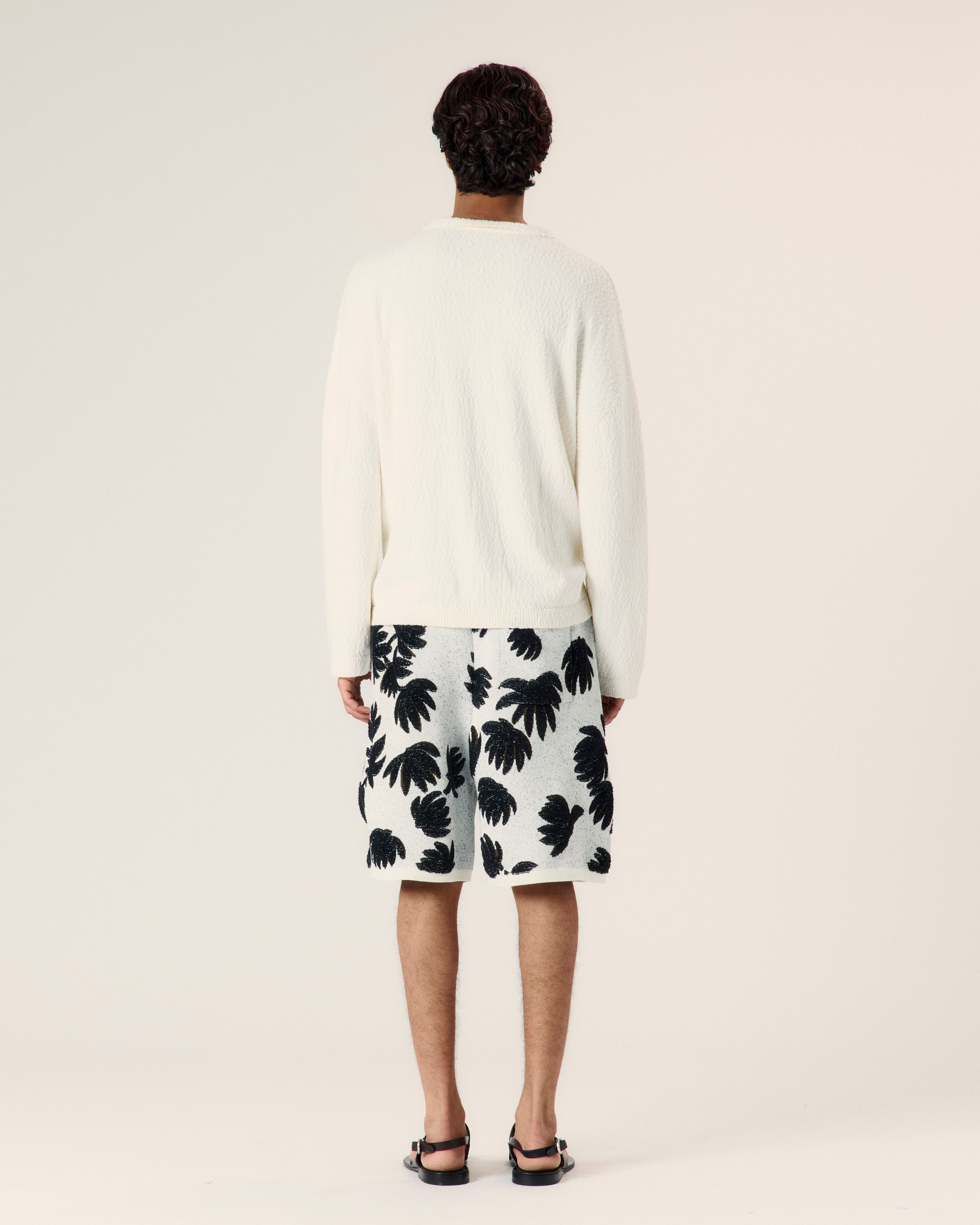 Boxy Polo Knit - COMMAS