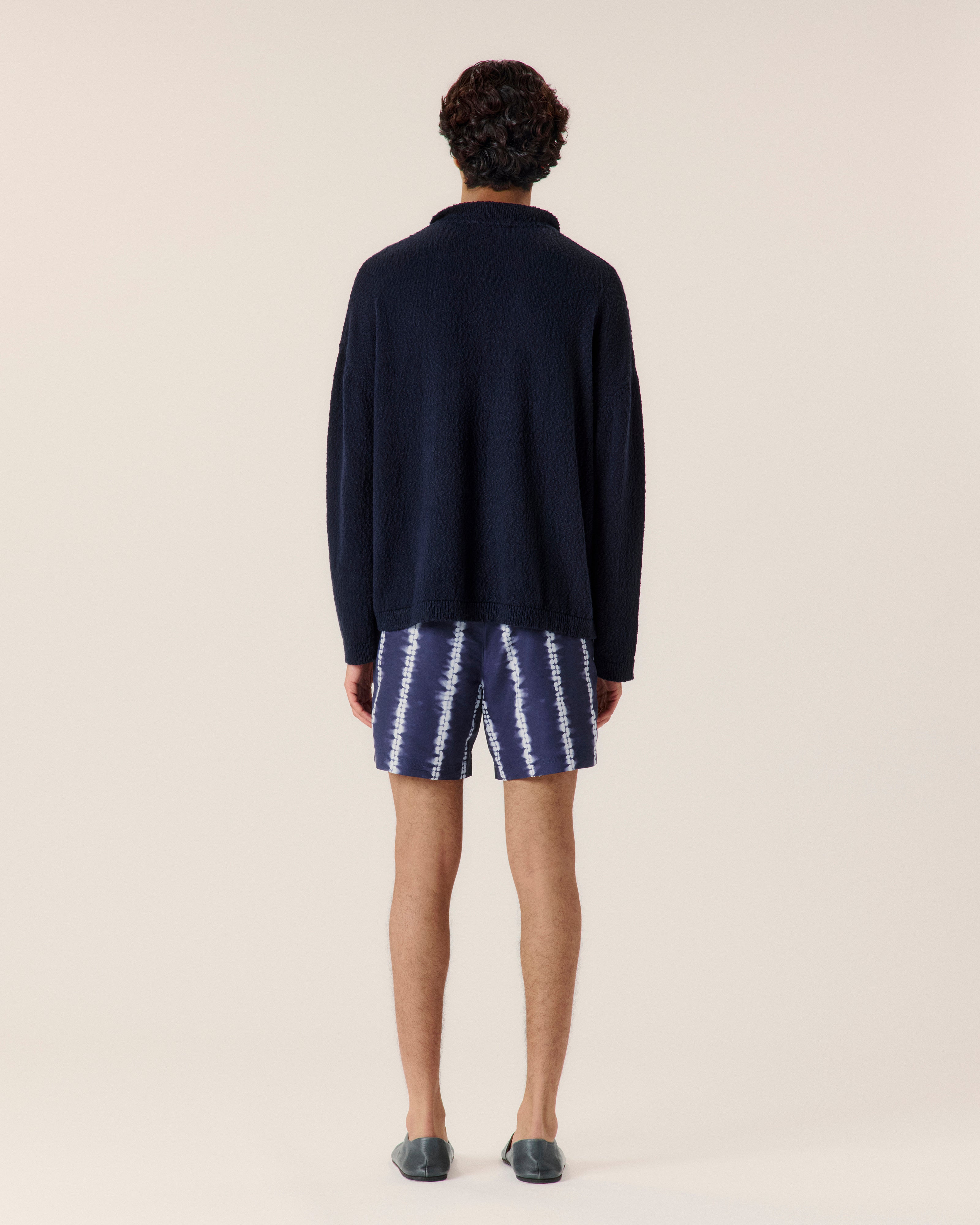 Boxy Polo Knit - COMMAS