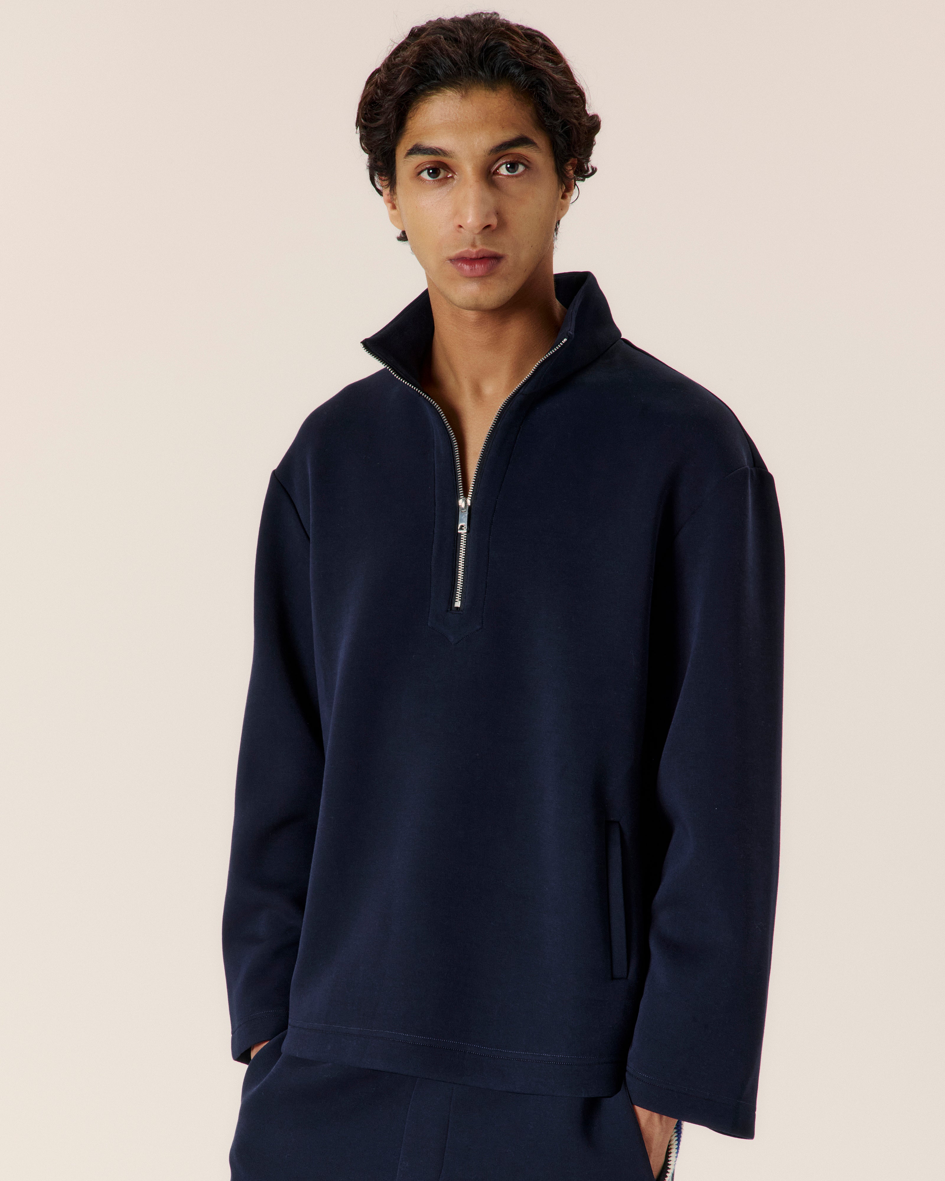 Jersey Quarter Zip - COMMAS