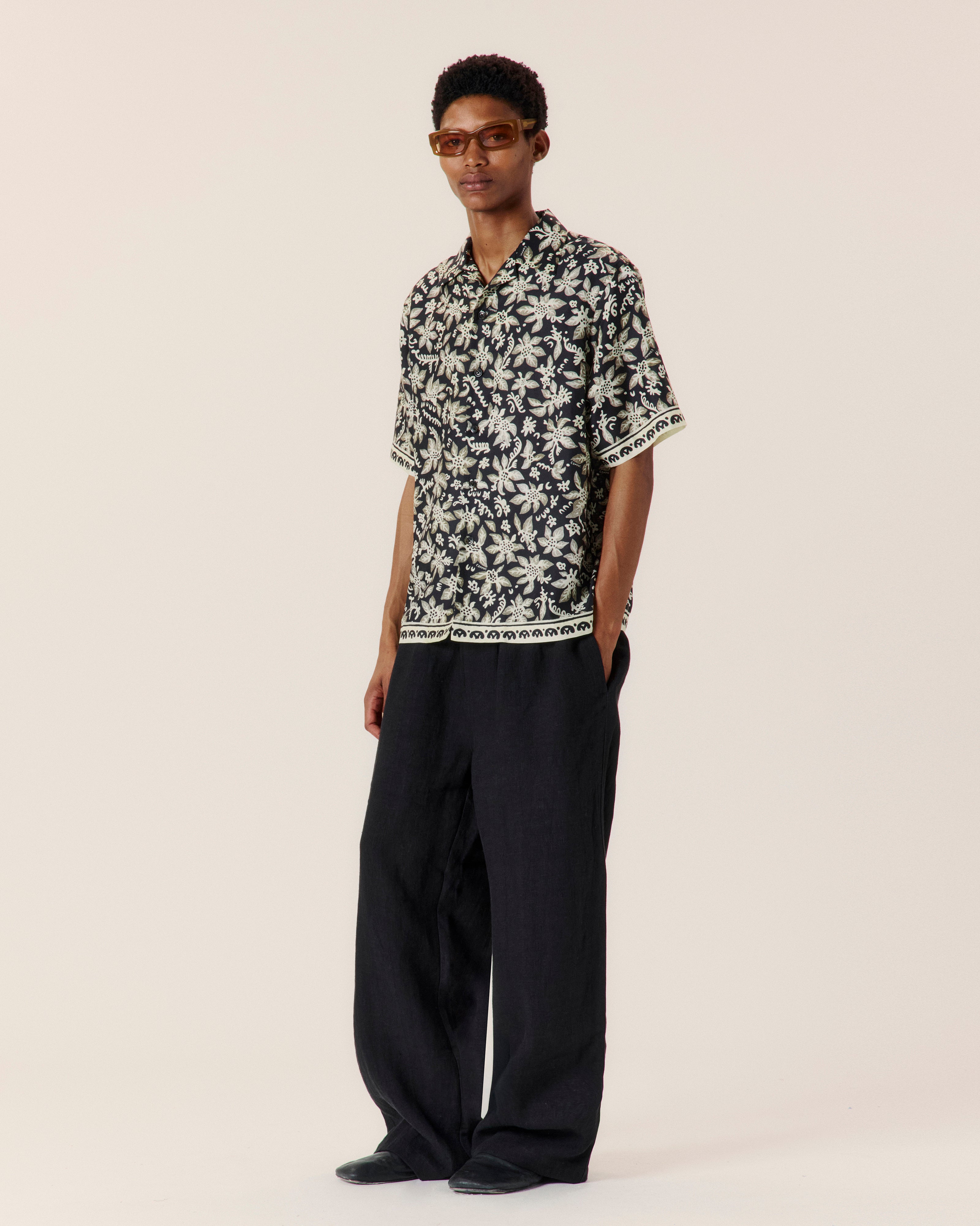Lunar Botanica Camp Collar Shirt - COMMAS