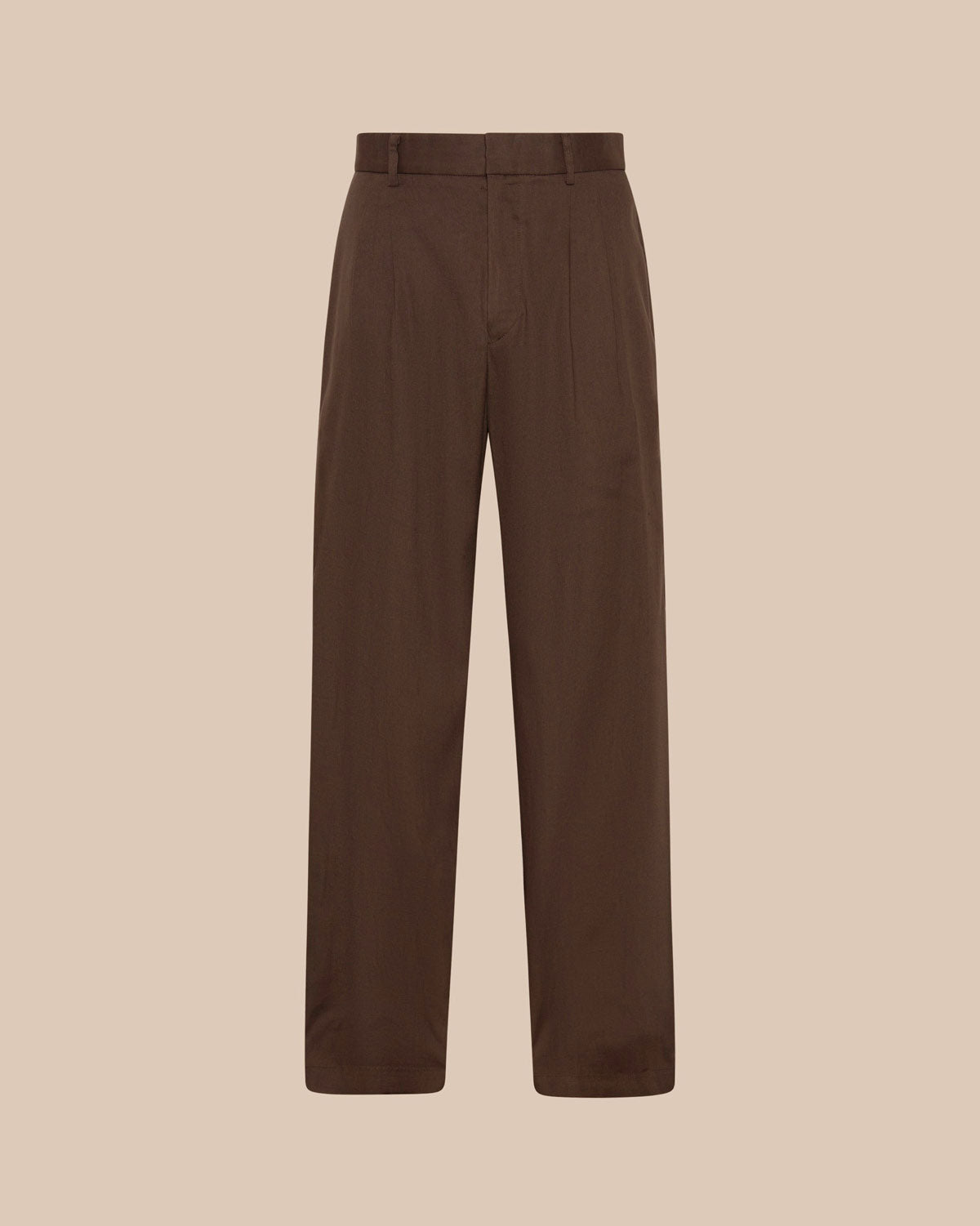 Tailored Trousers Chocolate - COMMAS