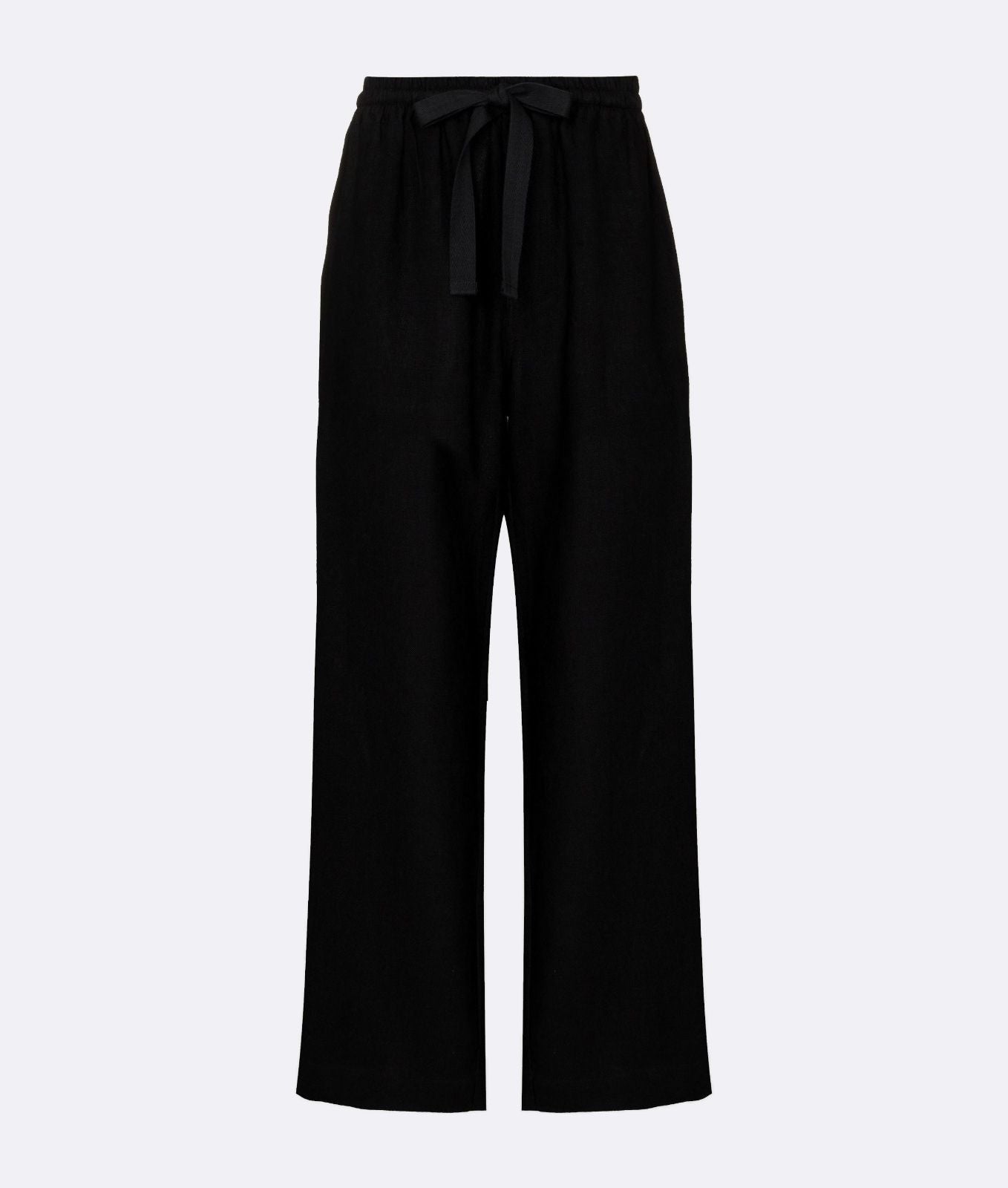 Wide Leg Linen Trousers