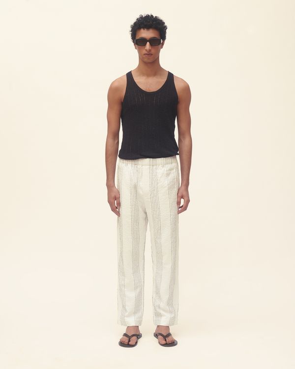Pointelle Knit Tank - COMMAS