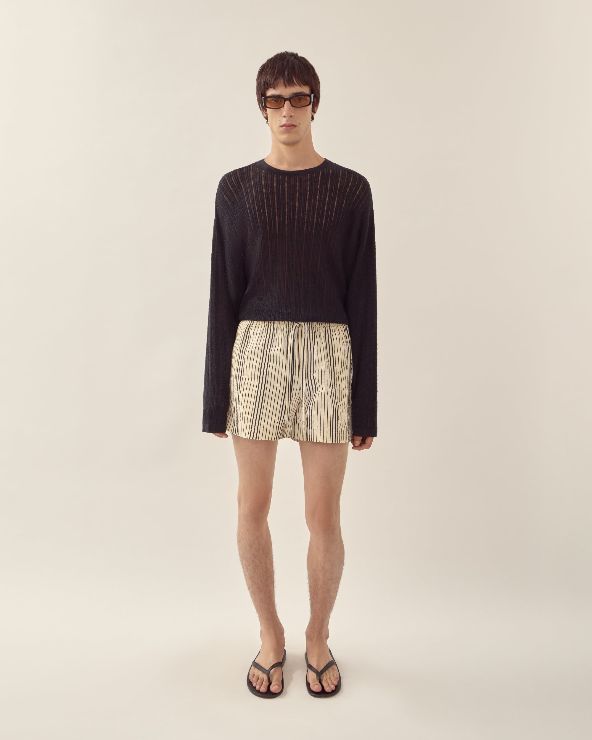 Pointelle Knit Sweater