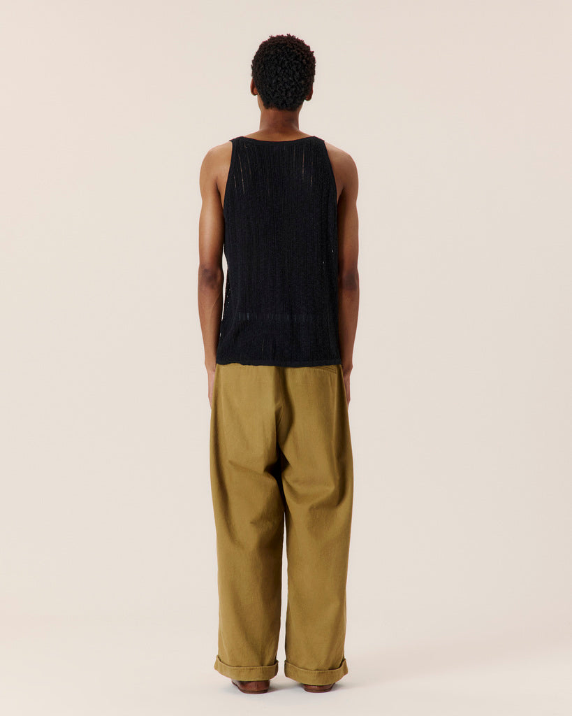 Pointelle Knit Tank - COMMAS