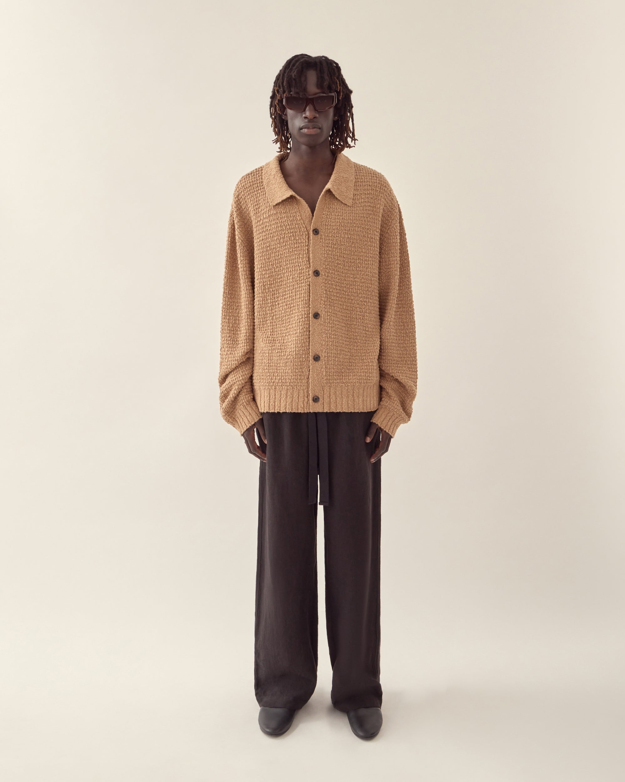 Textured Knit Cardigan