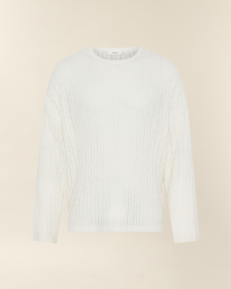 Pointelle Knit Sweater