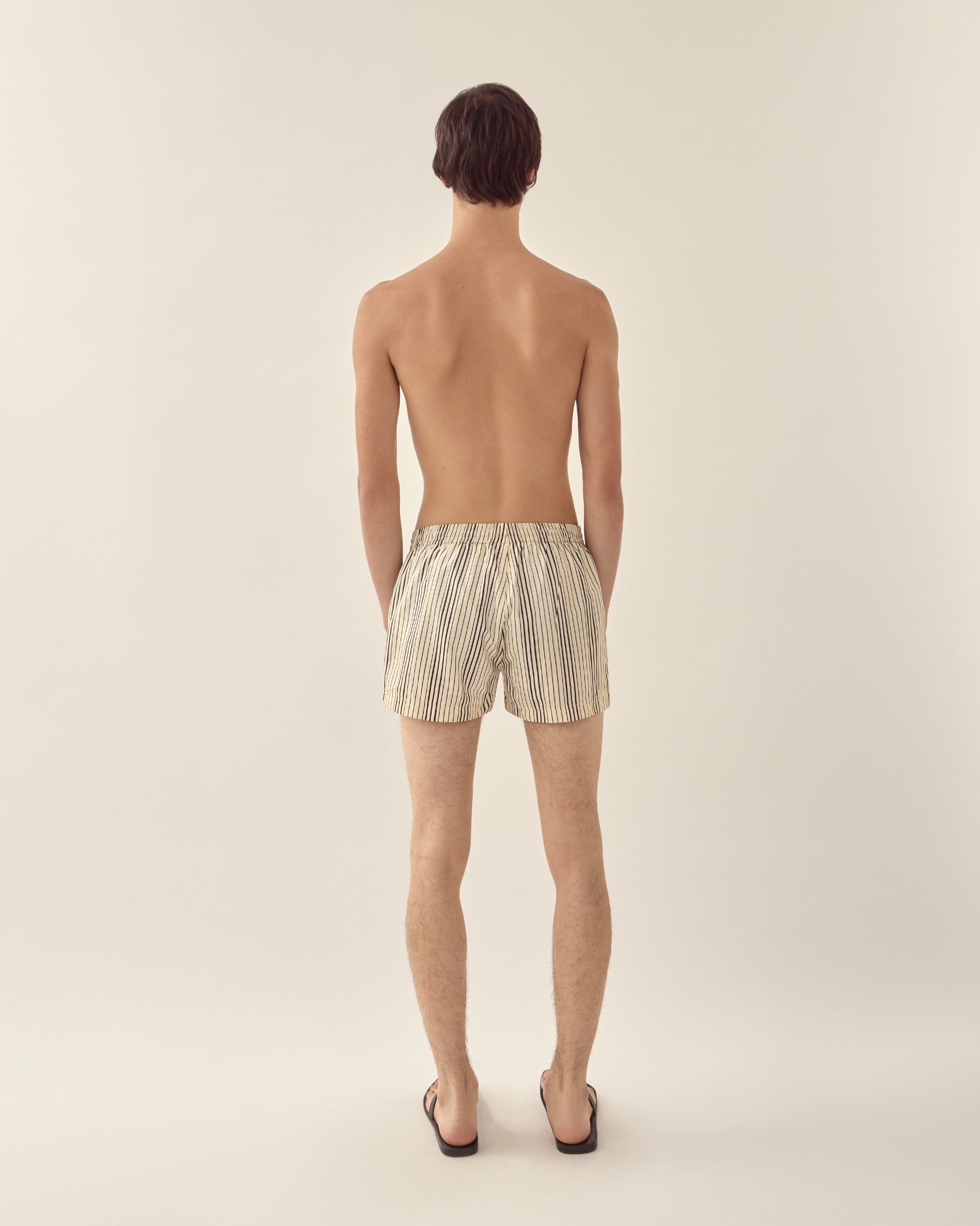 Striped Short Swim Short