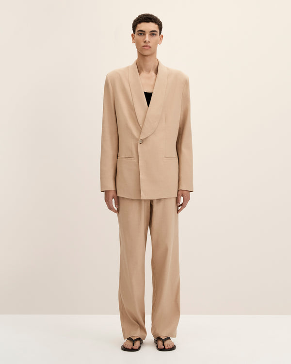 Wheat Tailored Trouser - COMMAS 
