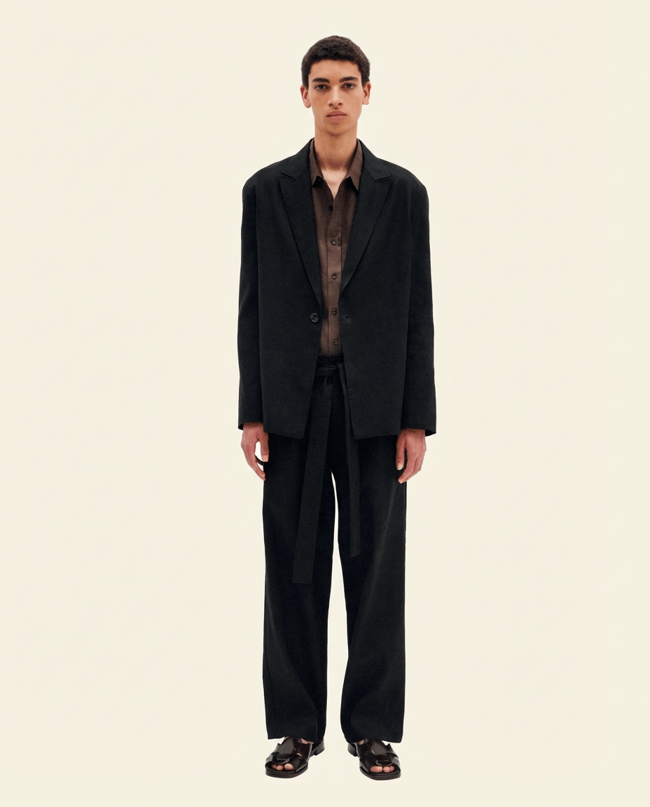 Black Single Breasted Jacket