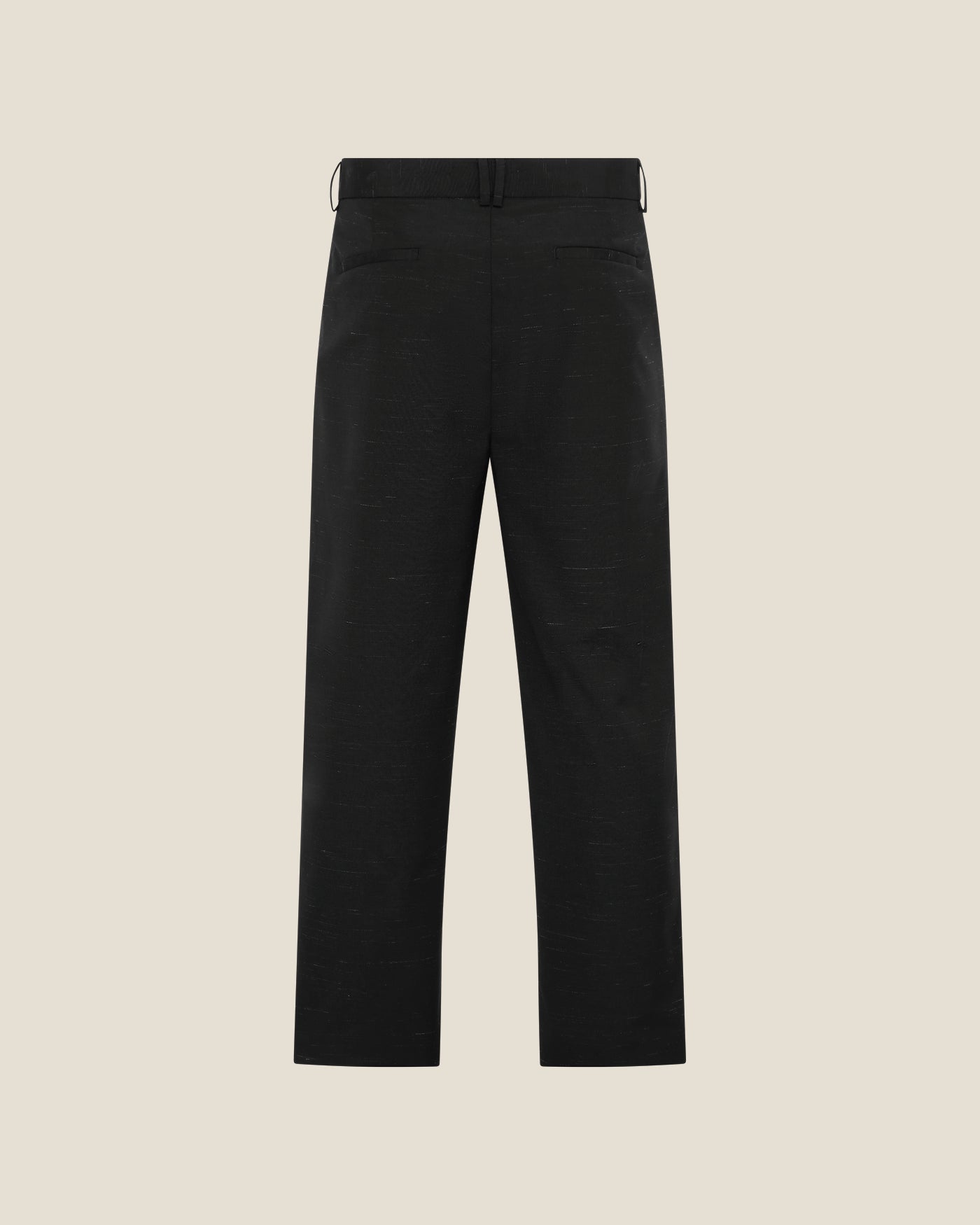 Heathered Straight Leg Tailored Trouser