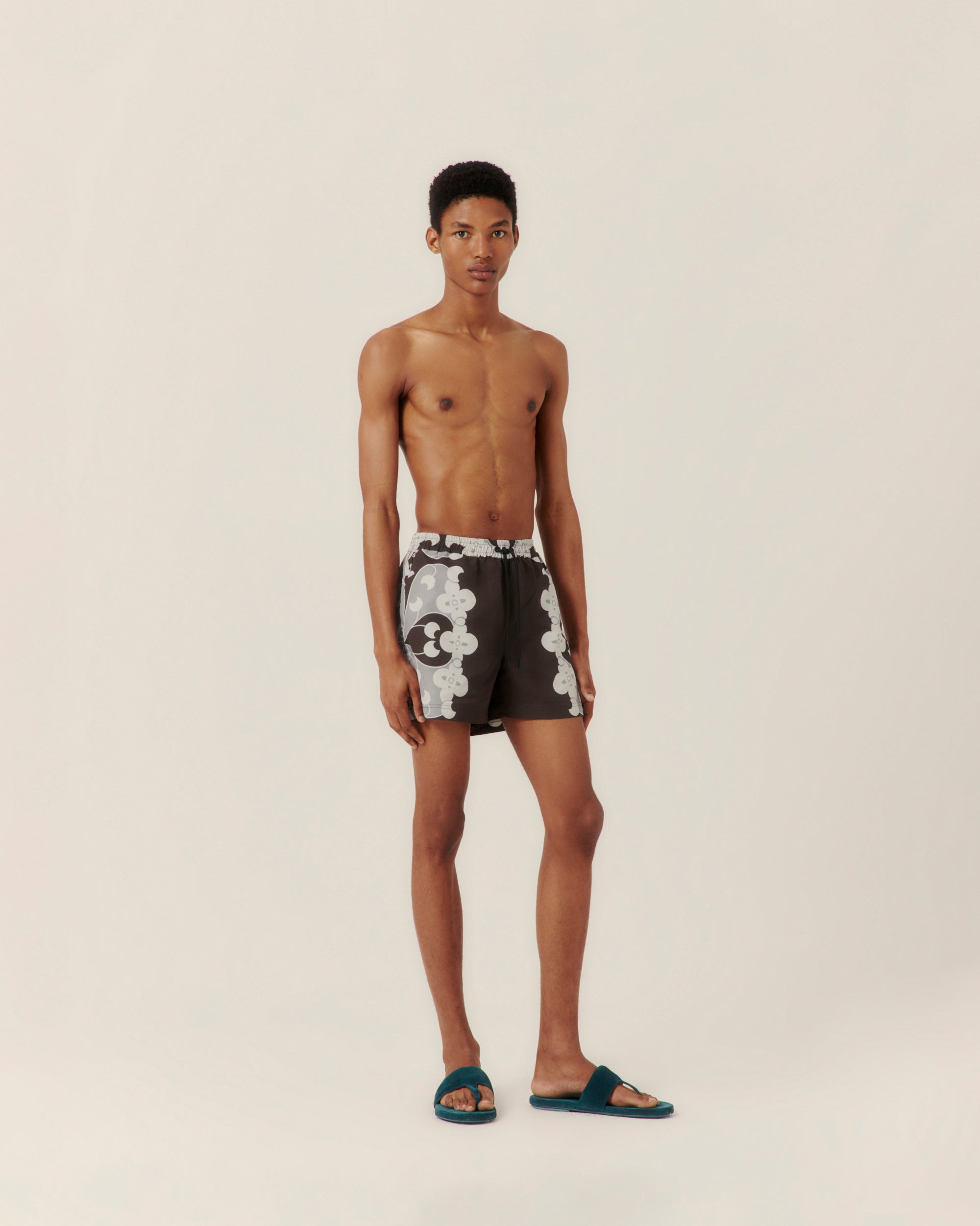 Paradise Floral Classic Swim Short