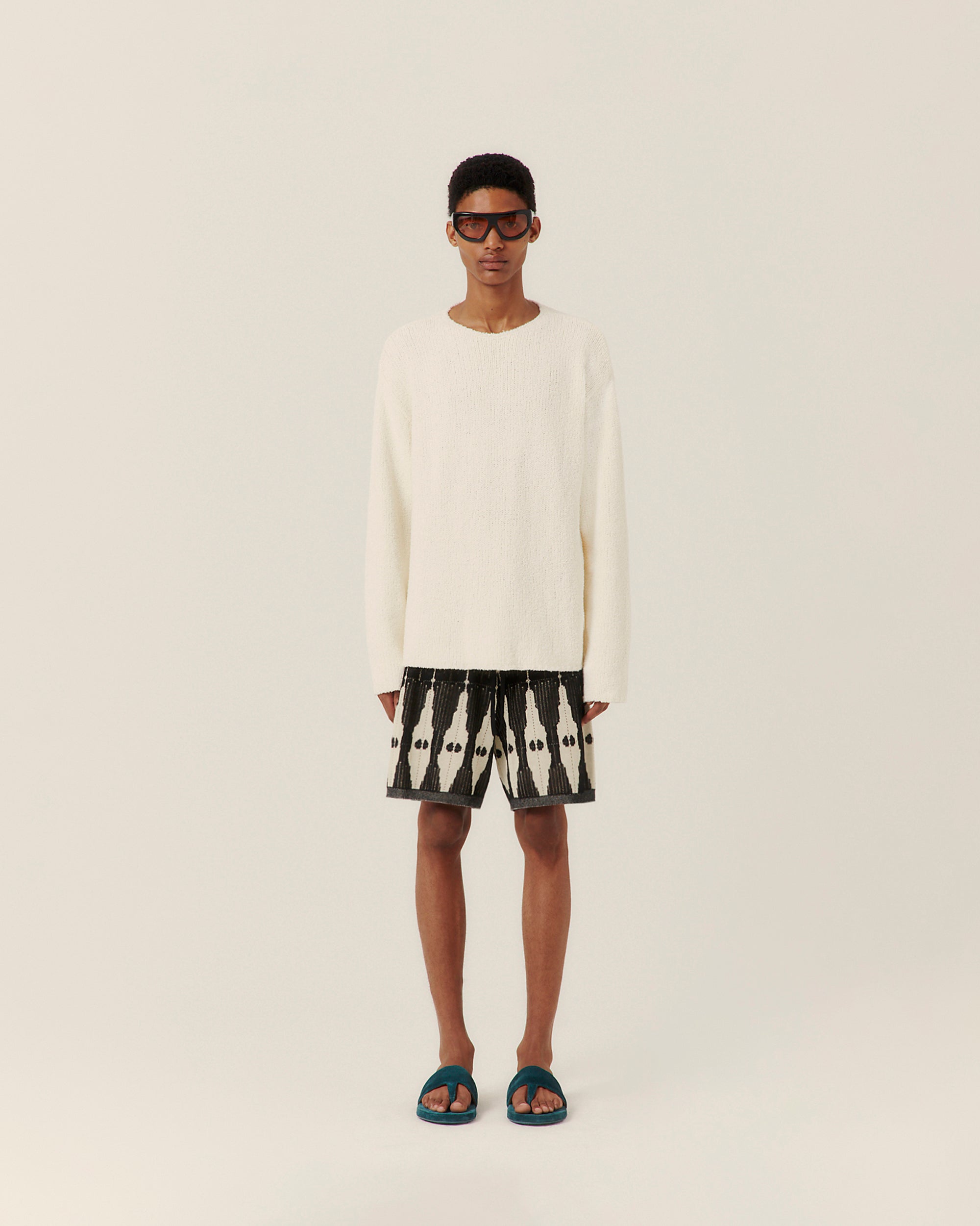 Ritual Jacquard Knit Shorts