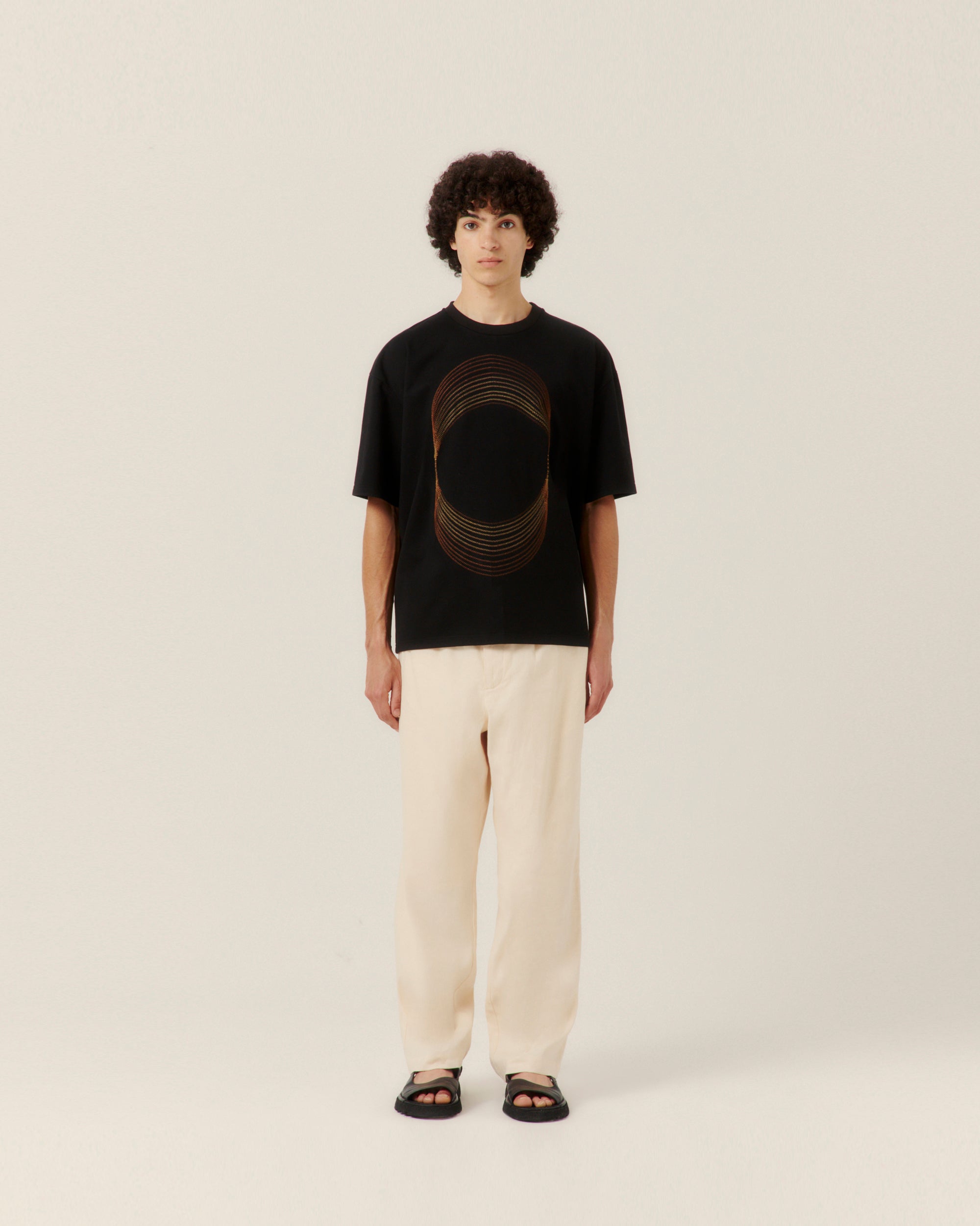 Sunwaves Embroidered Tee