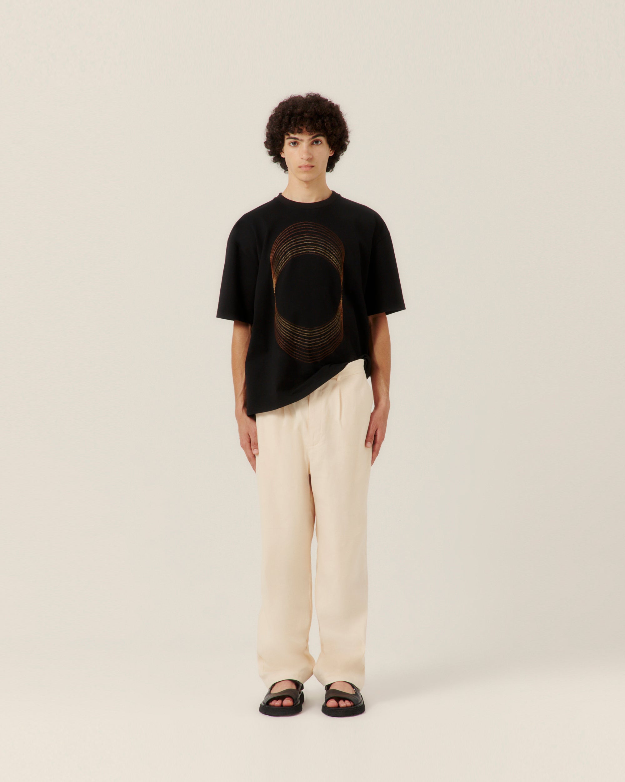 Sunwaves Embroidered Tee