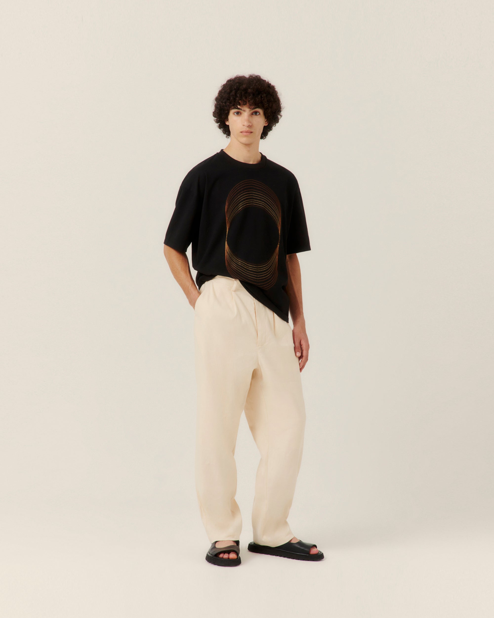 Sunwaves Embroidered Tee