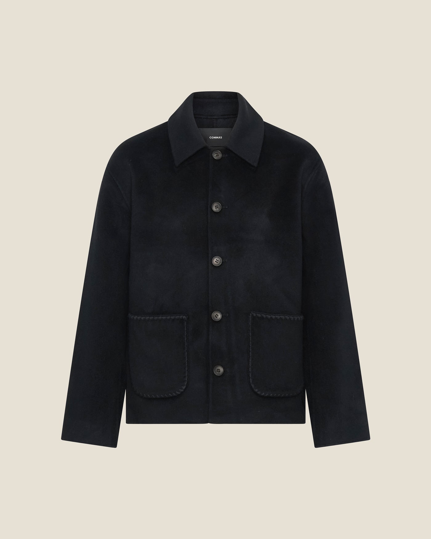 Wool Cashmere Jacket Black