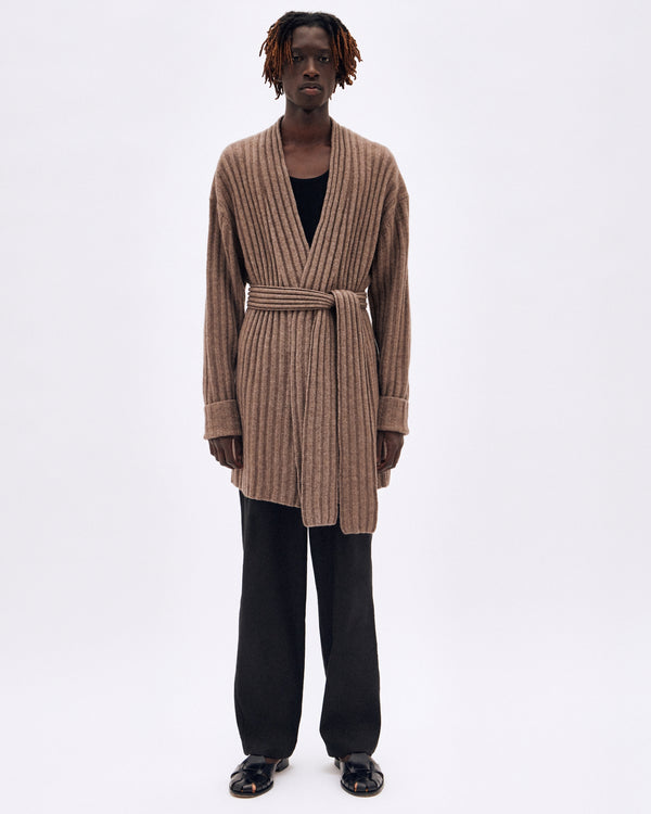Cashmere Silk Knitted Robe - COMMAS 
