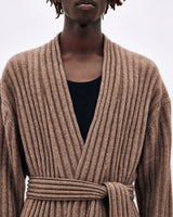 Cashmere Silk Knitted Robe - COMMAS 