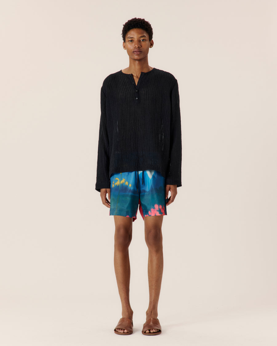 Midnight Horizon Classic Swim Short