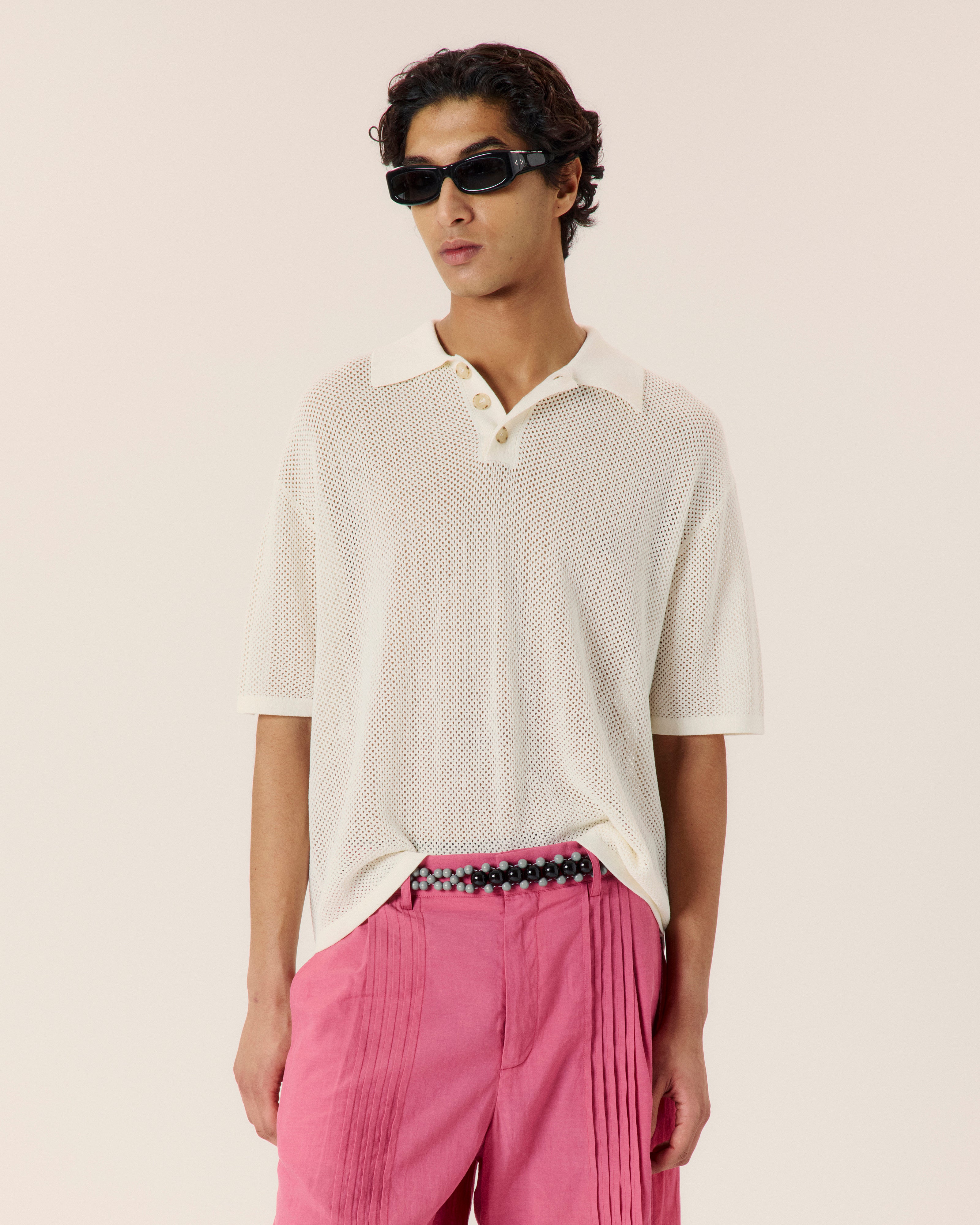 Open Weave Polo - COMMAS