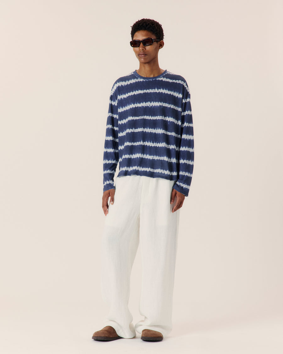 Shibori Stripe Tee