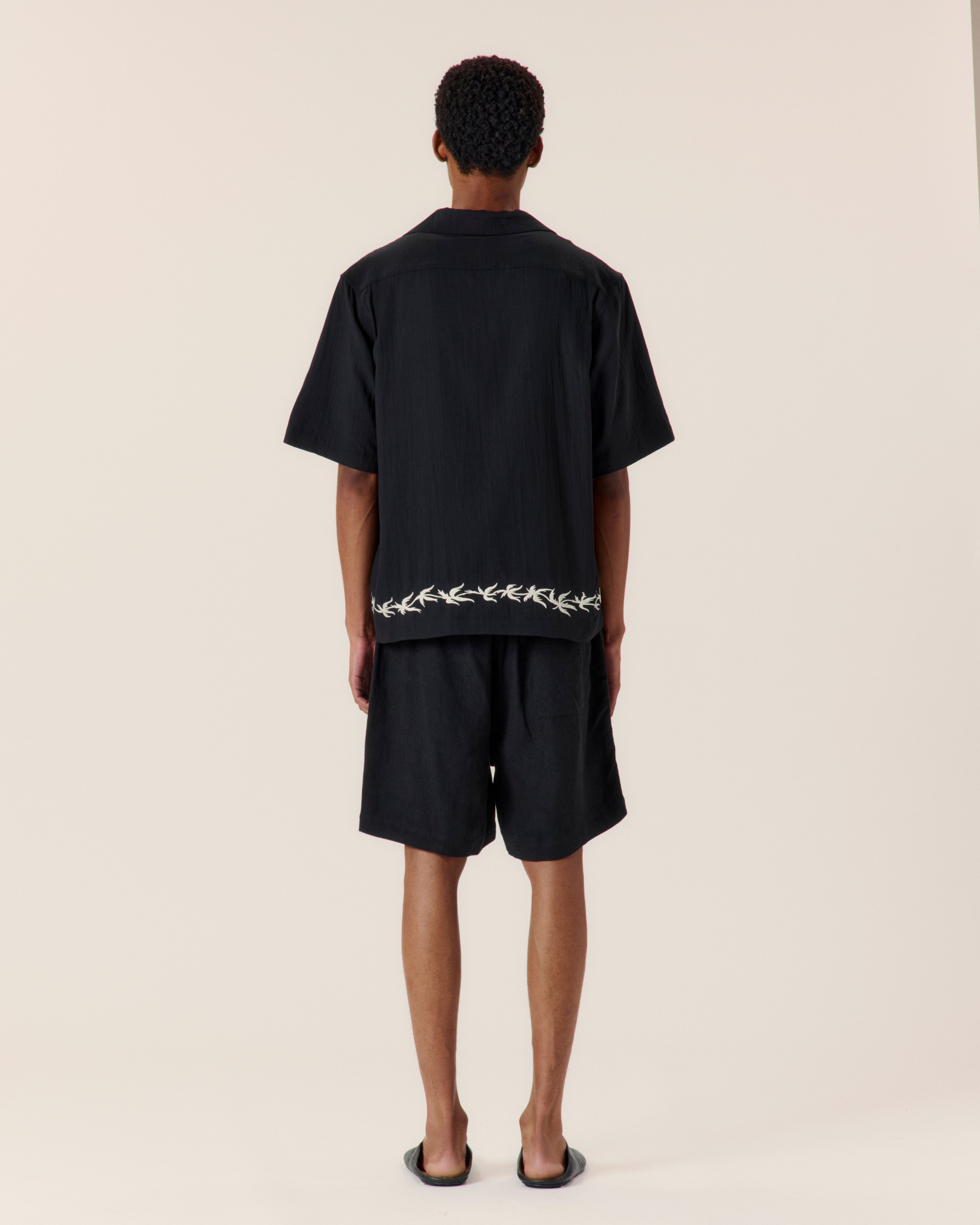 Linen Lounge Shorts - COMMAS 