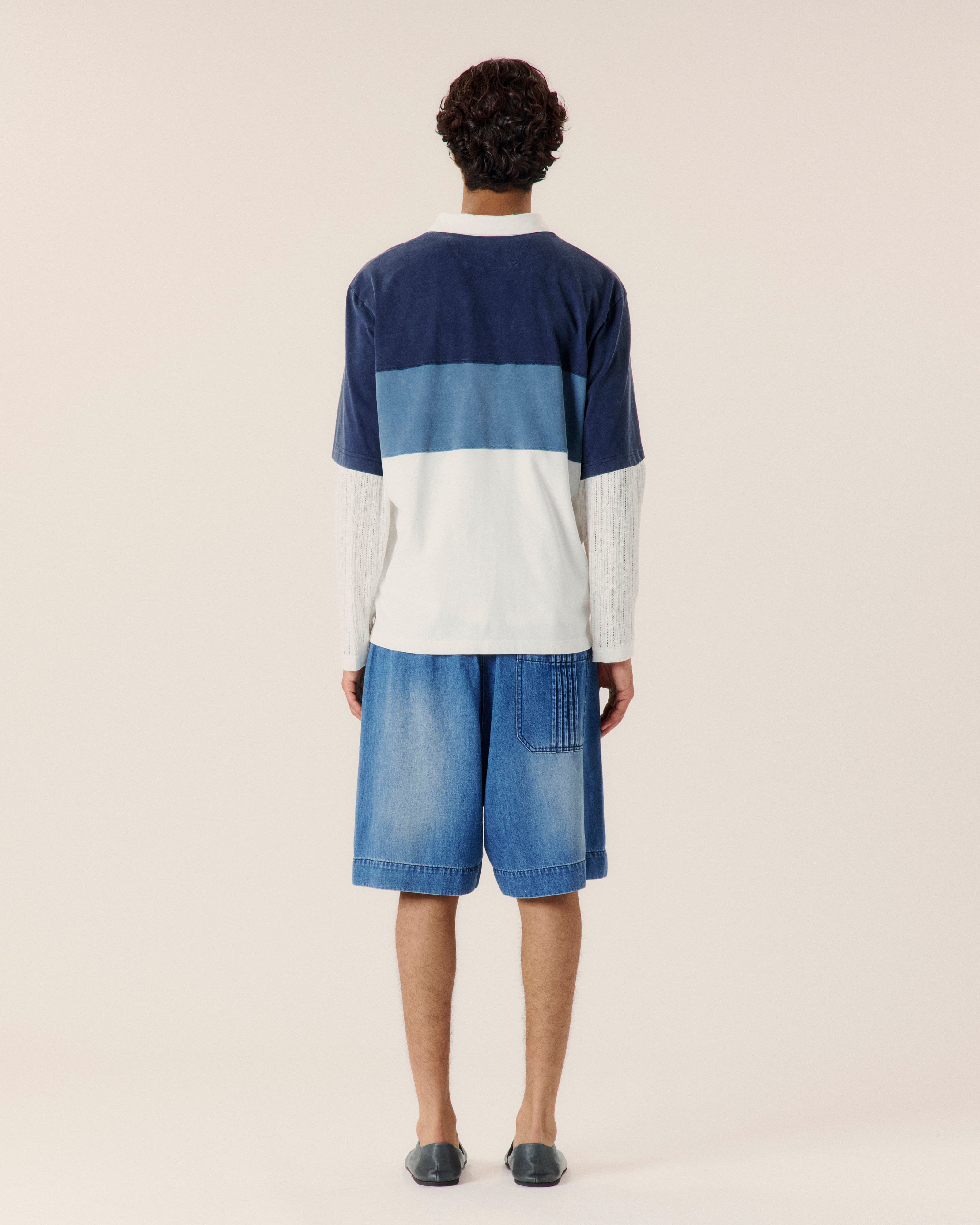 Cotton Hemp Denim Short - COMMAS