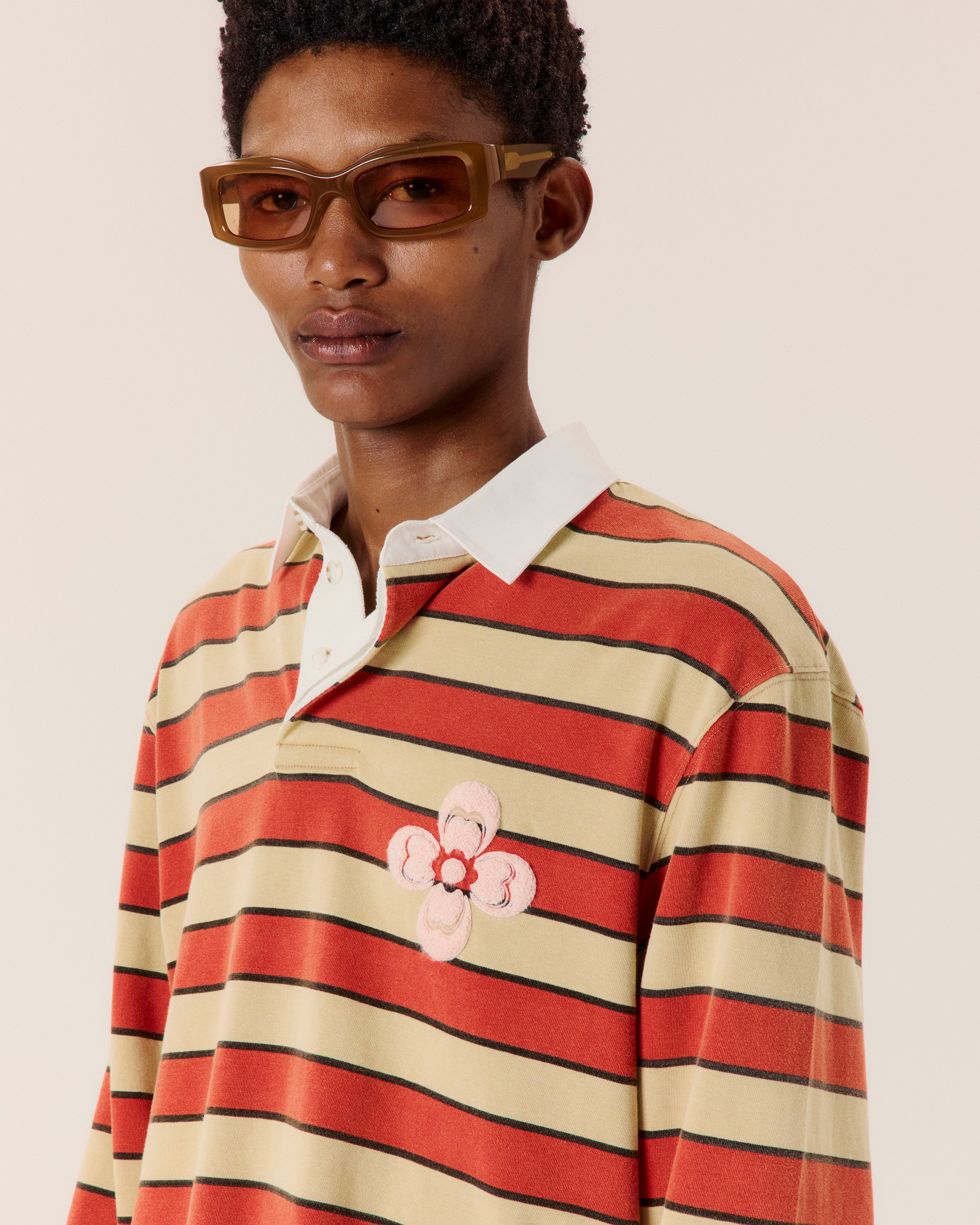 Embroidered Rugby Polo - COMMAS 