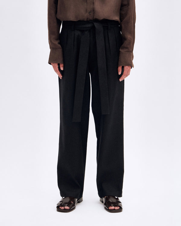 Black Tailored Trouser - COMMAS 