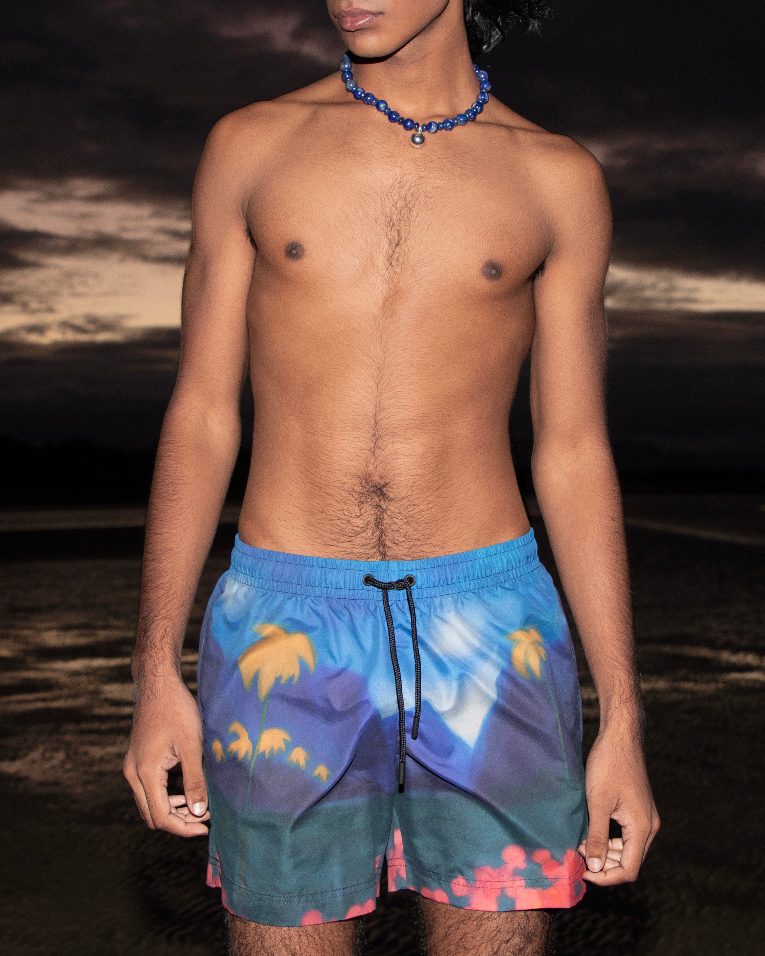 Midnight Horizon Classic Swim Short - COMMAS 