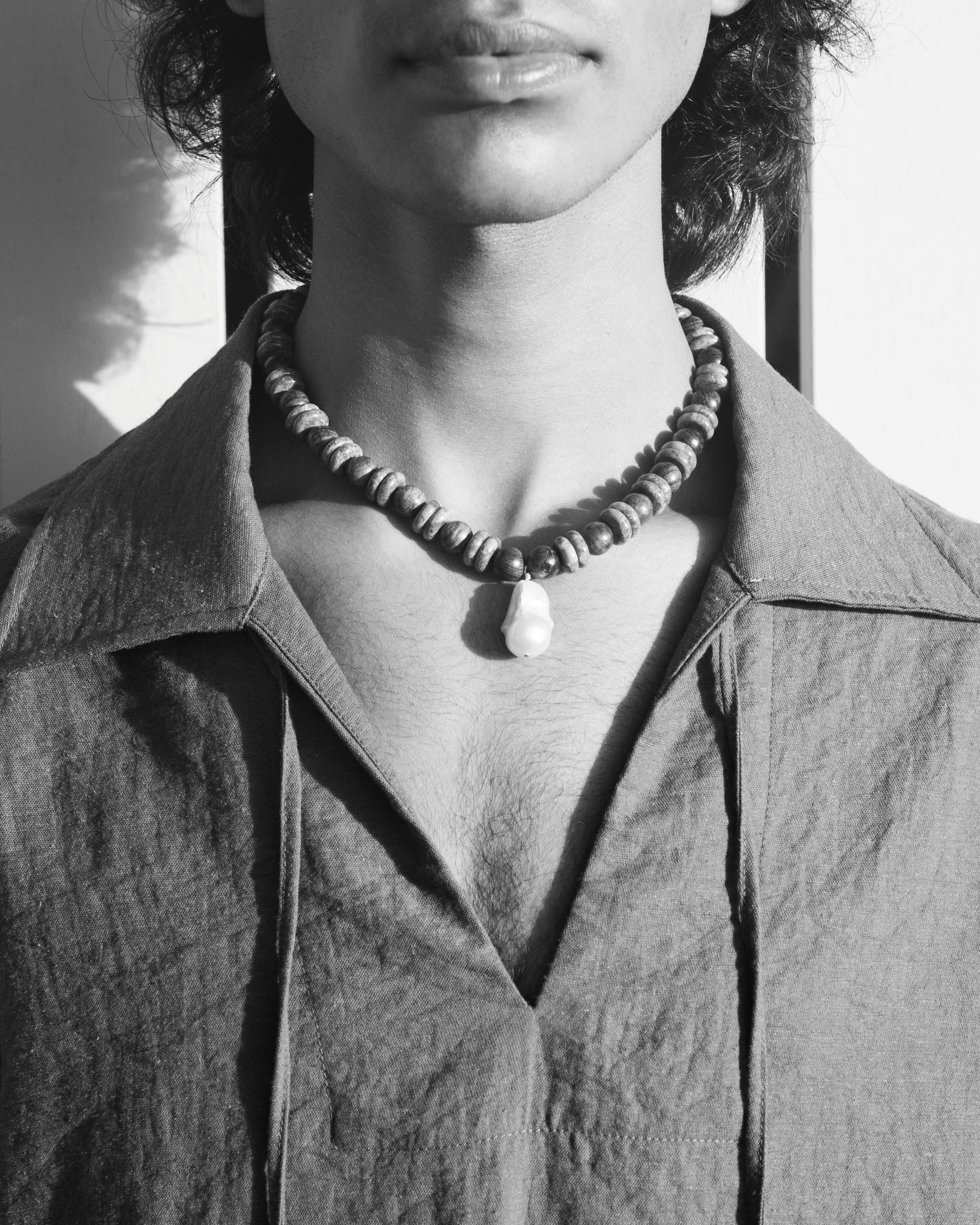 Resort Front Tie Shirt - COMMAS 