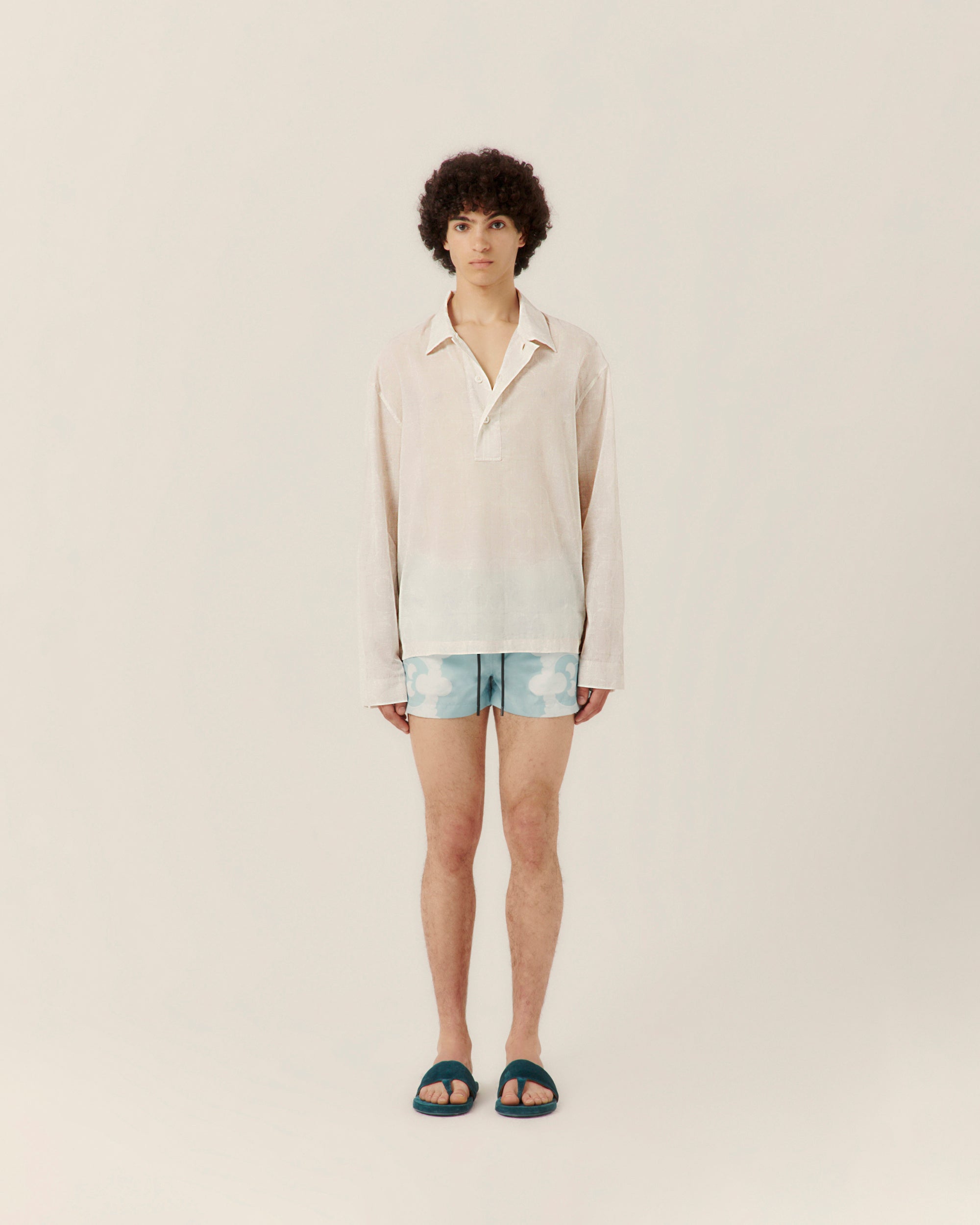 Paradise Floral Short Swim Short - COMMAS 