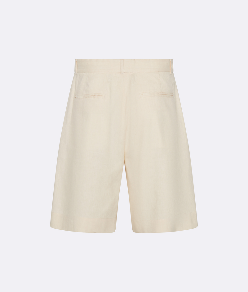 Cream Classic Tailored Shorts - COMMAS 
