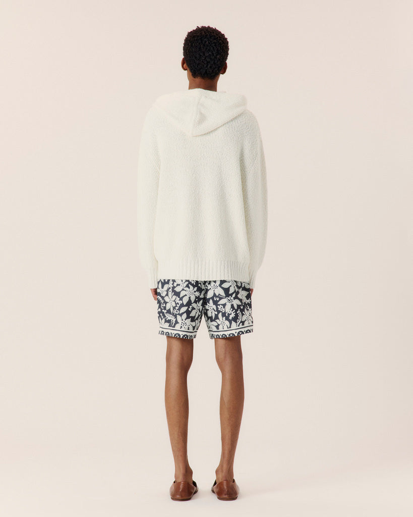 Relaxed Knit Hoodie - COMMAS 