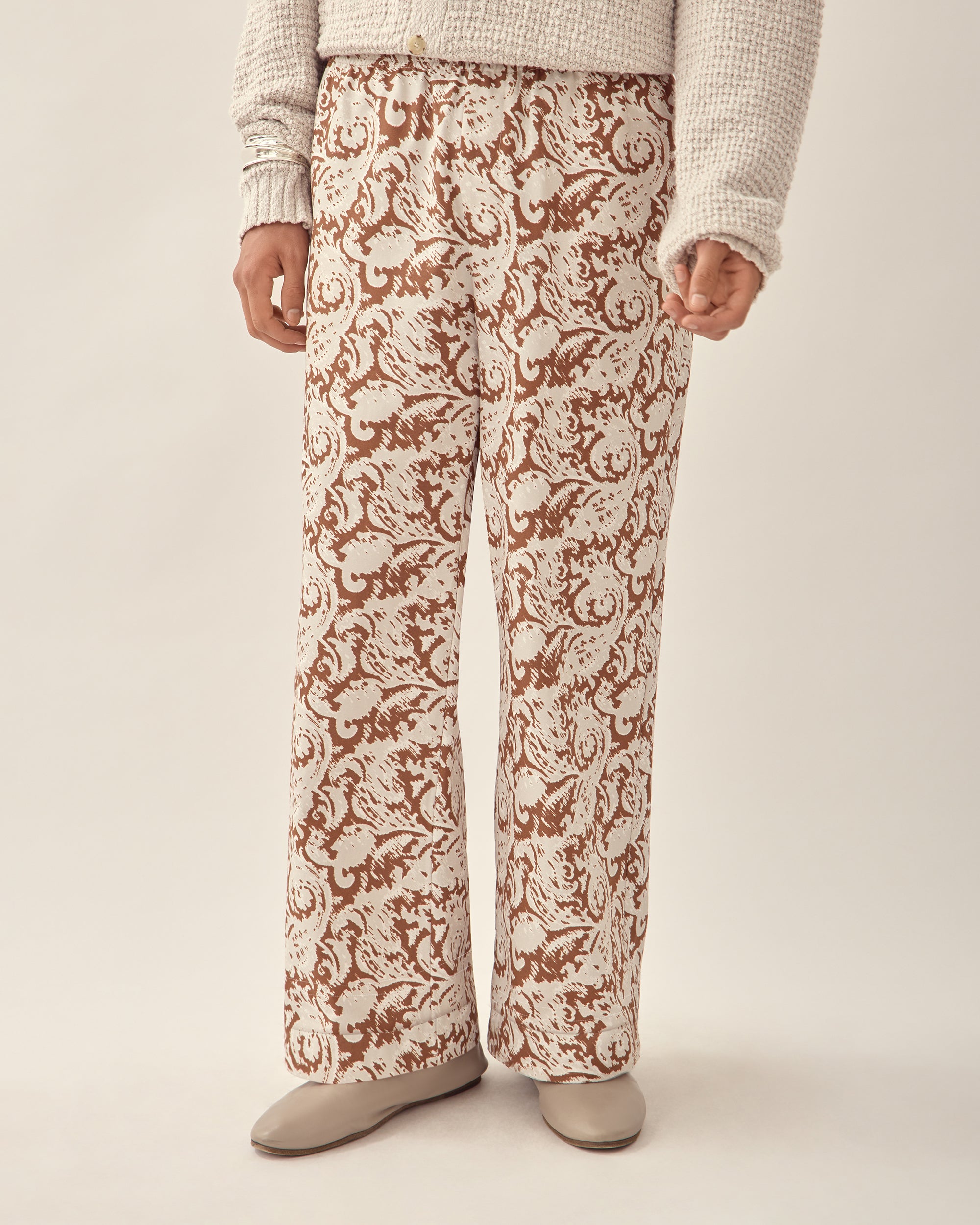 Paisley Print Trouser