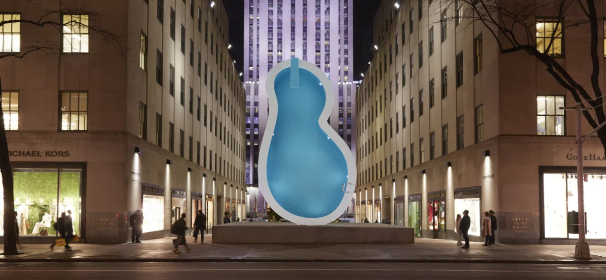 Elmgreen & Dragset's Van Gogh's Ear, Rockefeller Center, New York City, United States. 2016. Photography by Jason Wyche