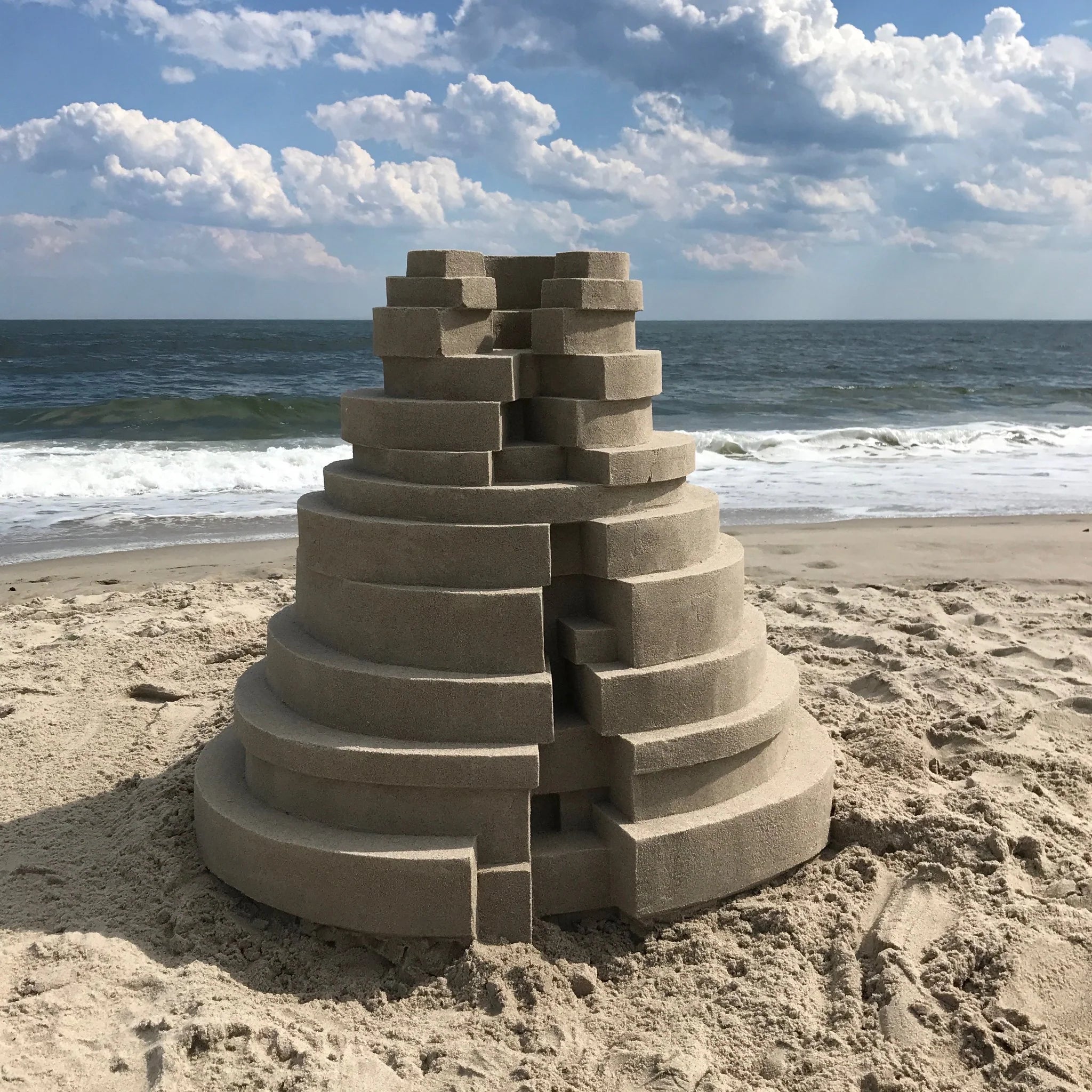 Modernist Sandcastles By Calvin Seibert, 2017